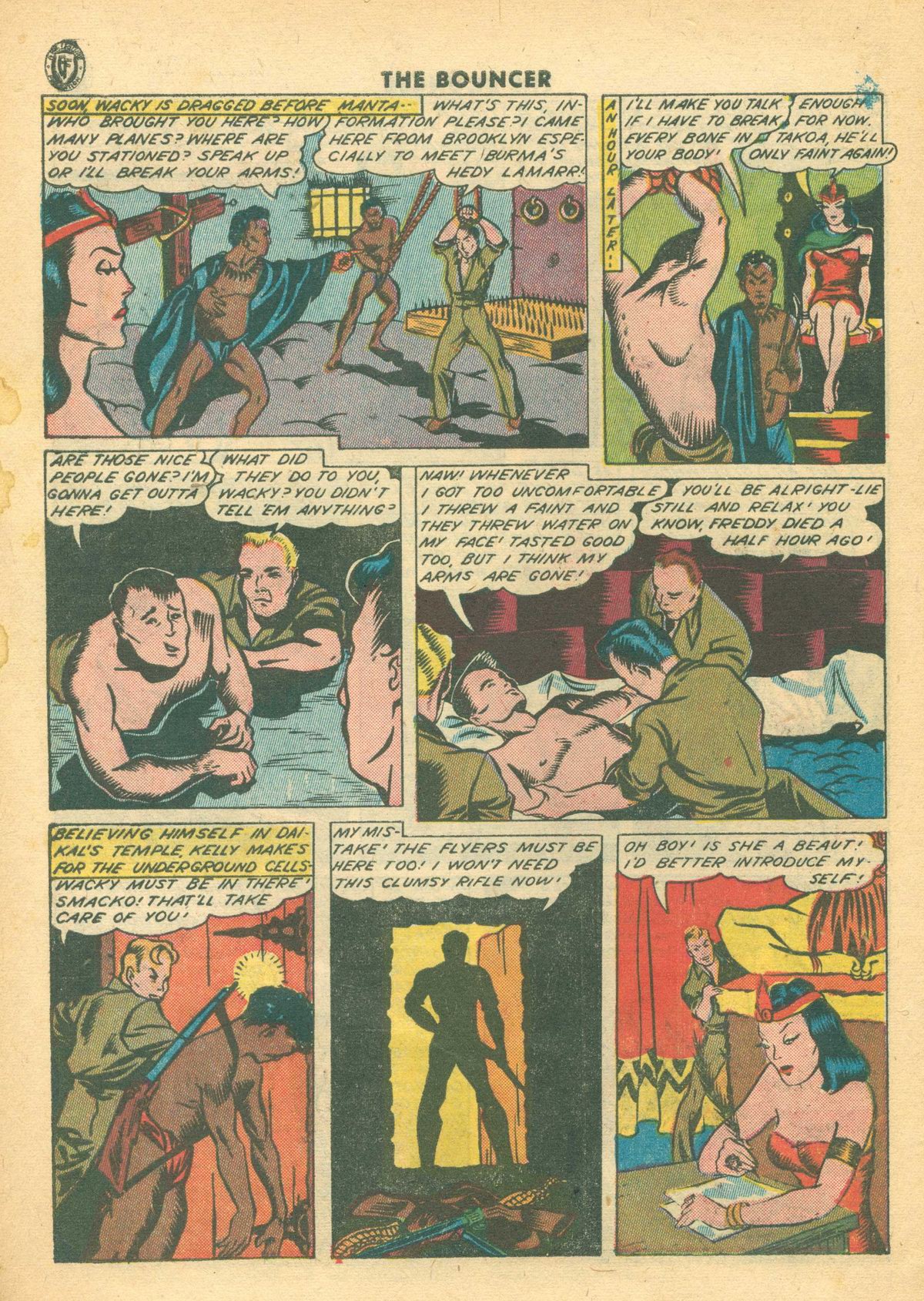 Read online The Bouncer (1944) comic -  Issue #12 - 30