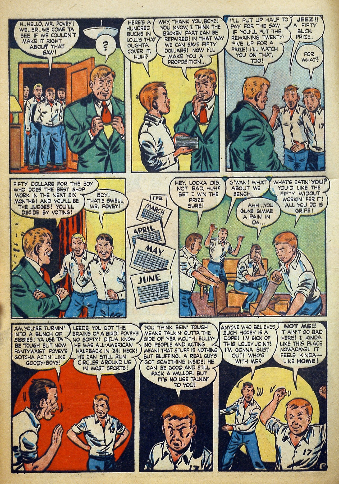 Read online Boy Comics comic -  Issue #29 - 12