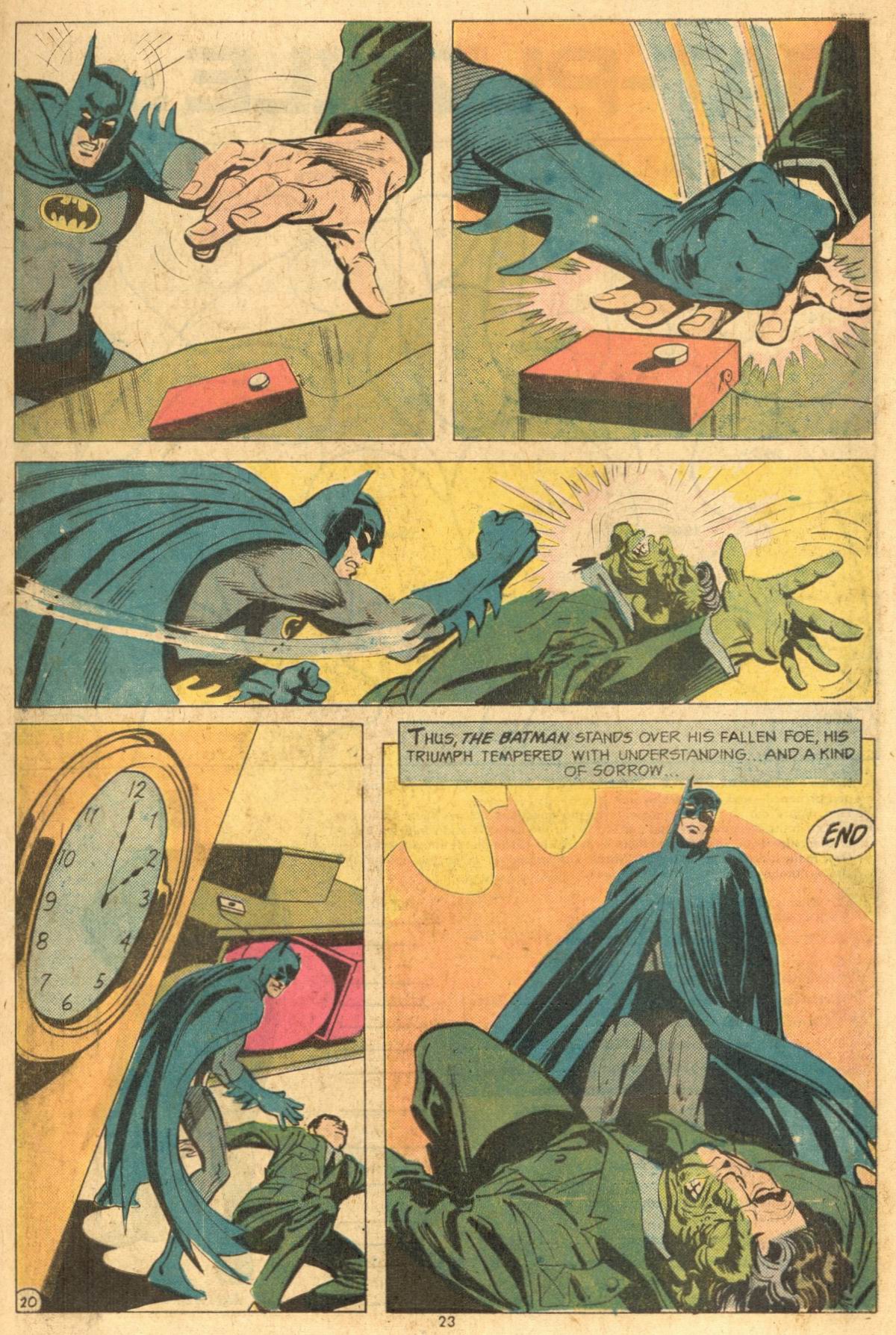 Read online Batman (1940) comic -  Issue #258 - 23