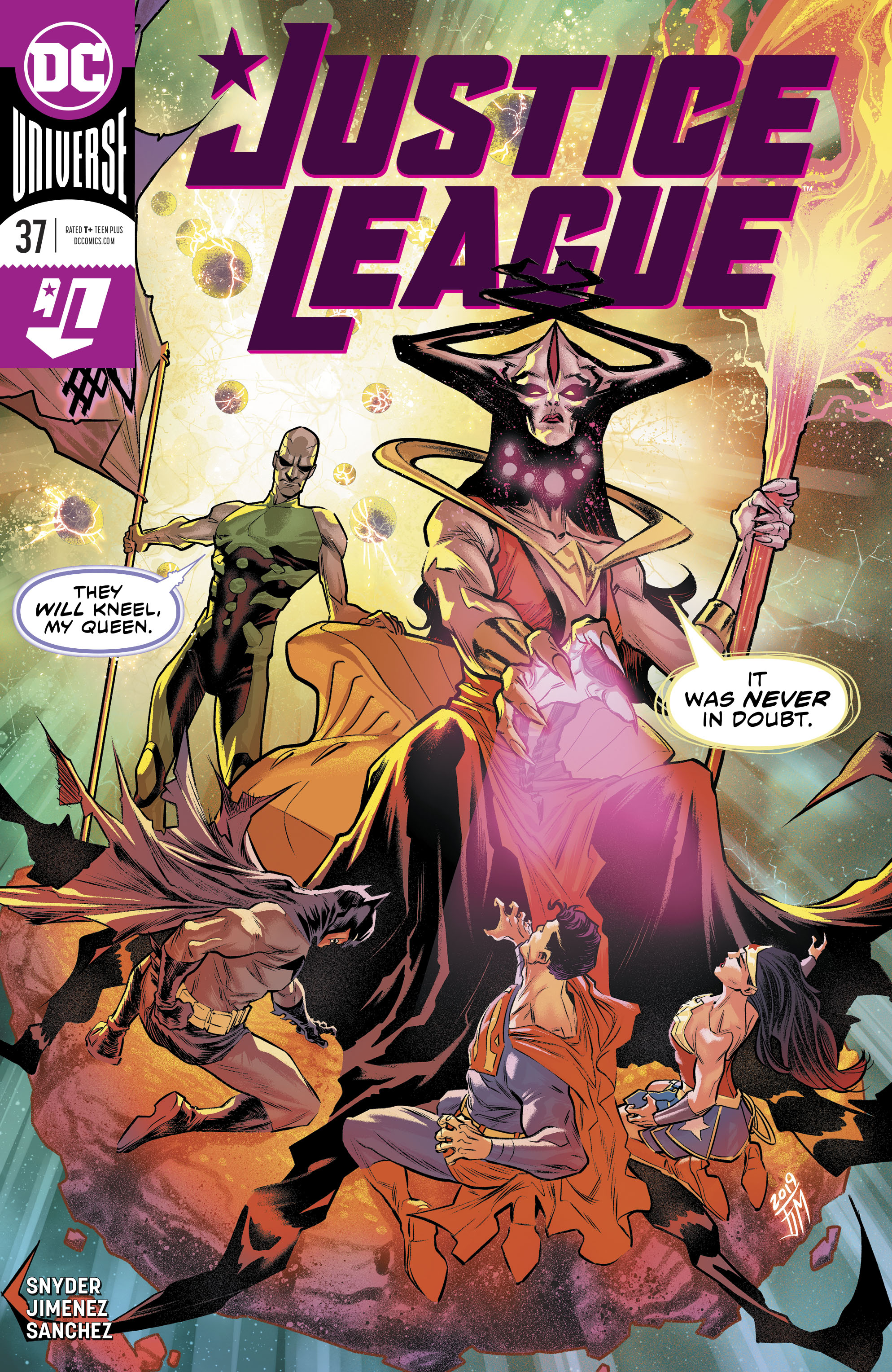 Read online Justice League (2018) comic -  Issue #37 - 1