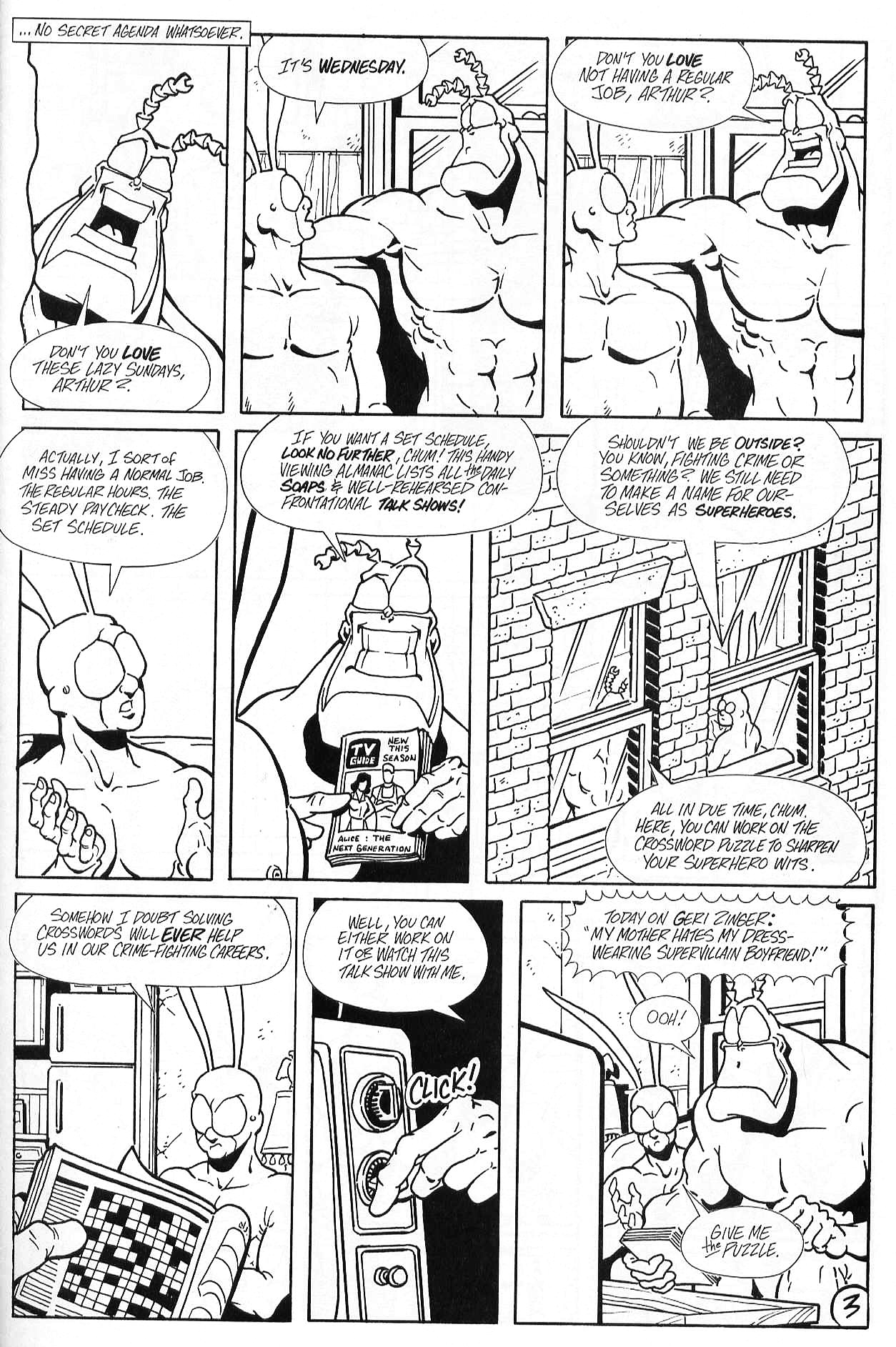 Read online Tick's Big Back To School Special comic -  Issue # Full - 4