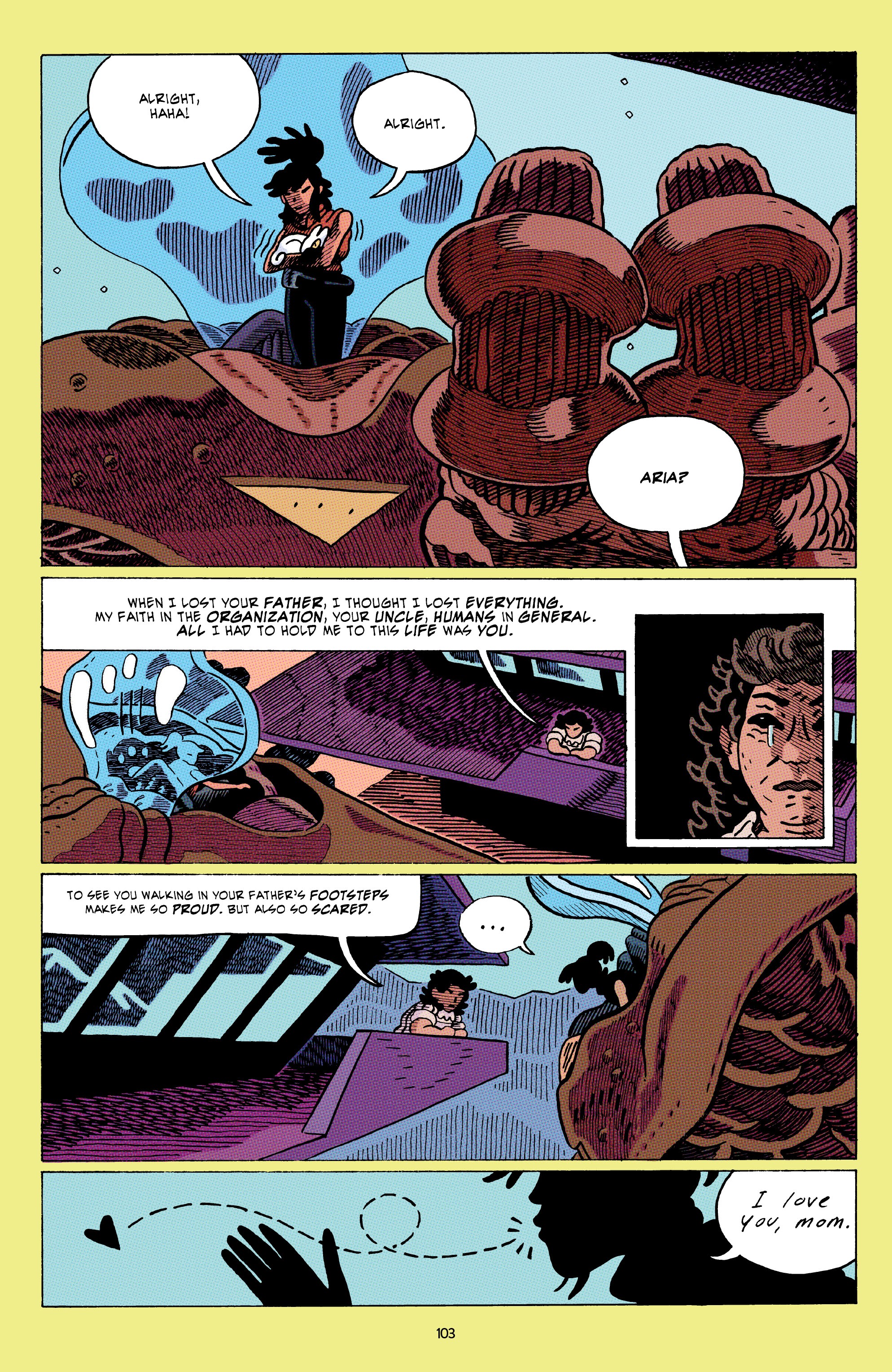 Read online ApocalyptiGirl: An Aria for the End Times (2020) comic -  Issue # TPB - 104