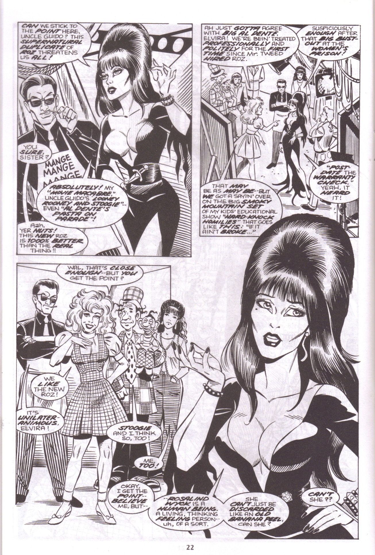 Read online Elvira, Mistress of the Dark comic -  Issue #37 - 22