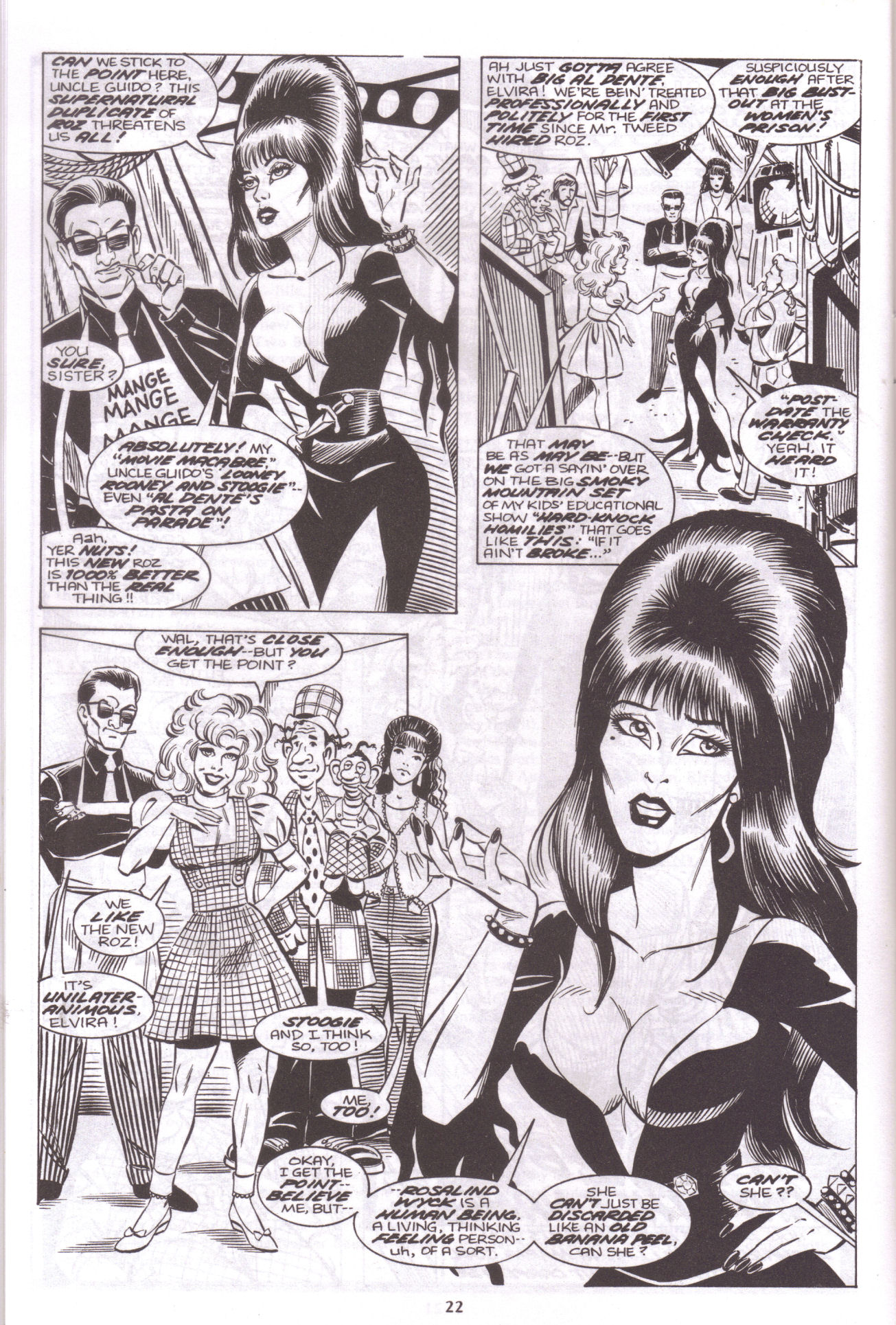 Read online Elvira, Mistress of the Dark comic -  Issue #37 - 22