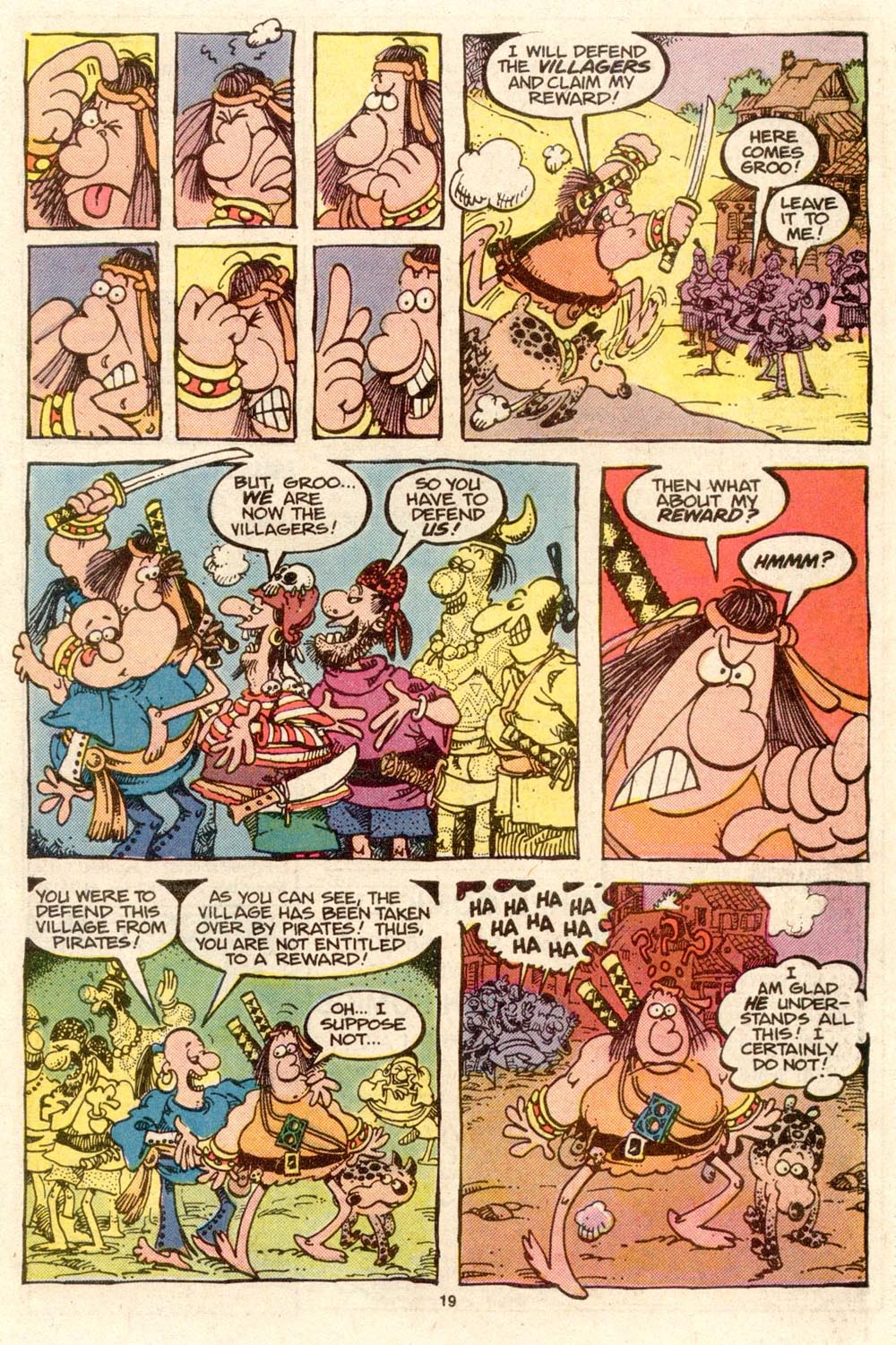 Read online Sergio Aragonés Groo the Wanderer comic -  Issue #33 - 20