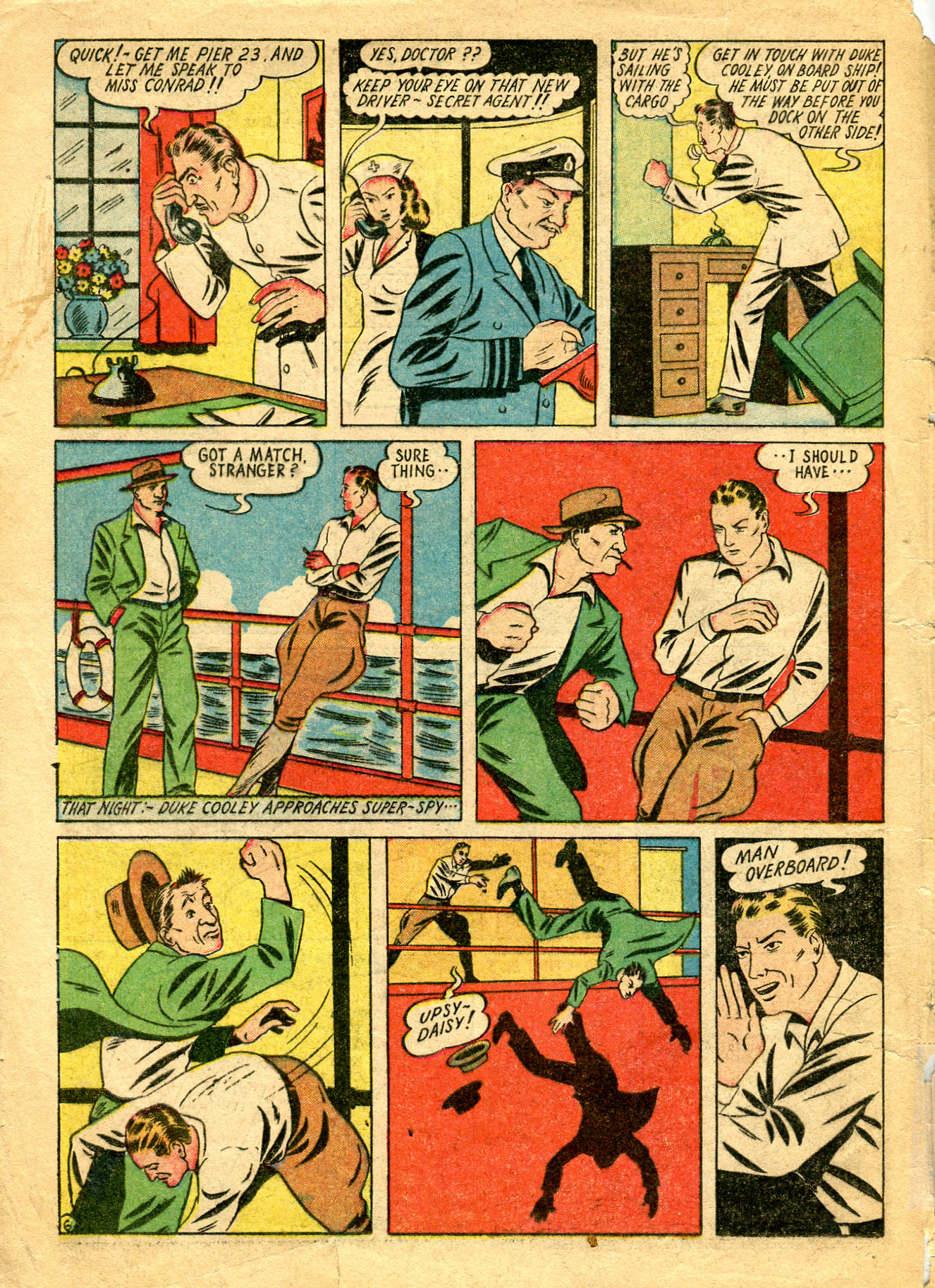 Read online Super Spy (1940) comic -  Issue #2 - 3