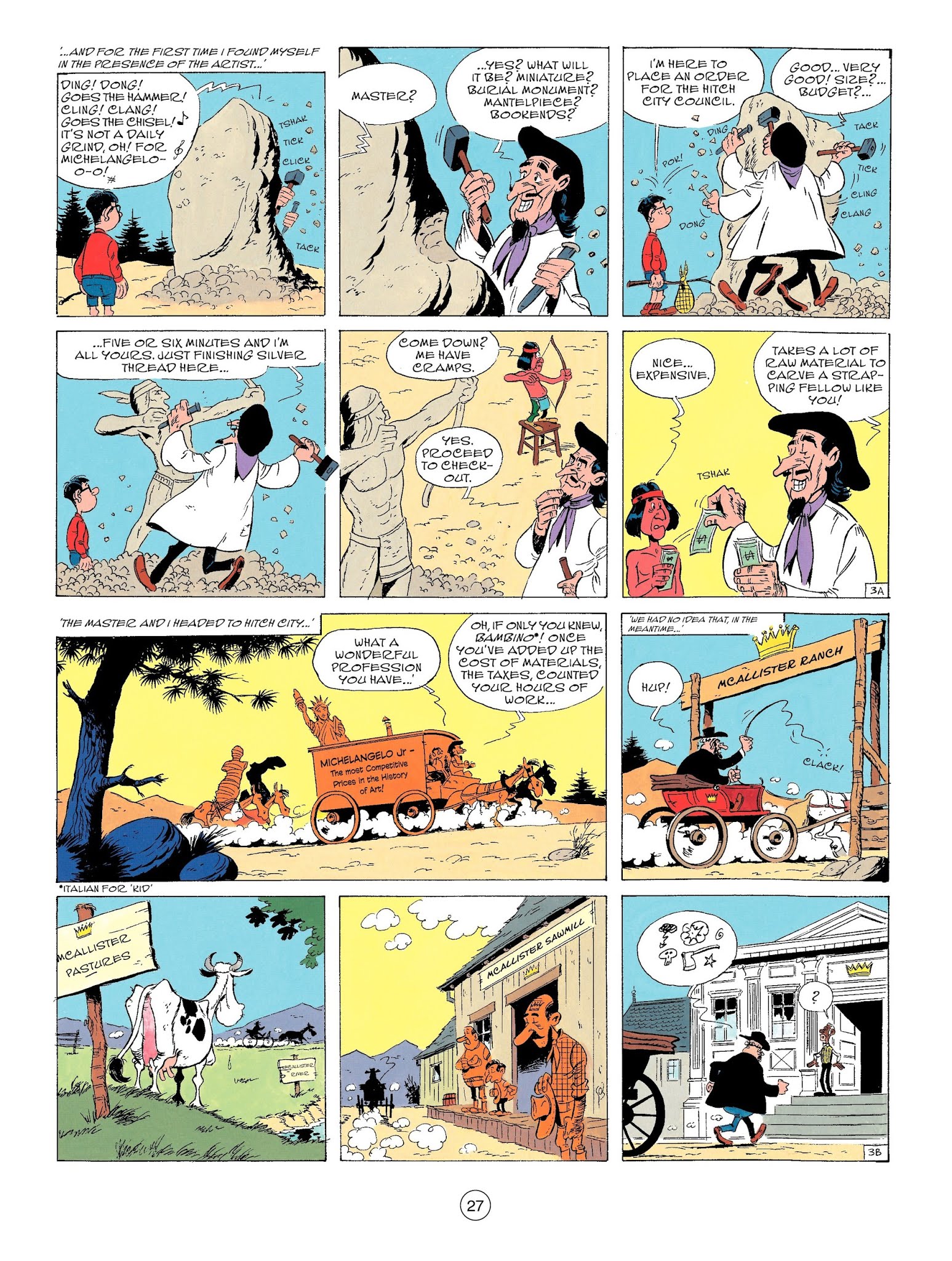 Read online A Lucky Luke Adventure comic -  Issue #62 - 29
