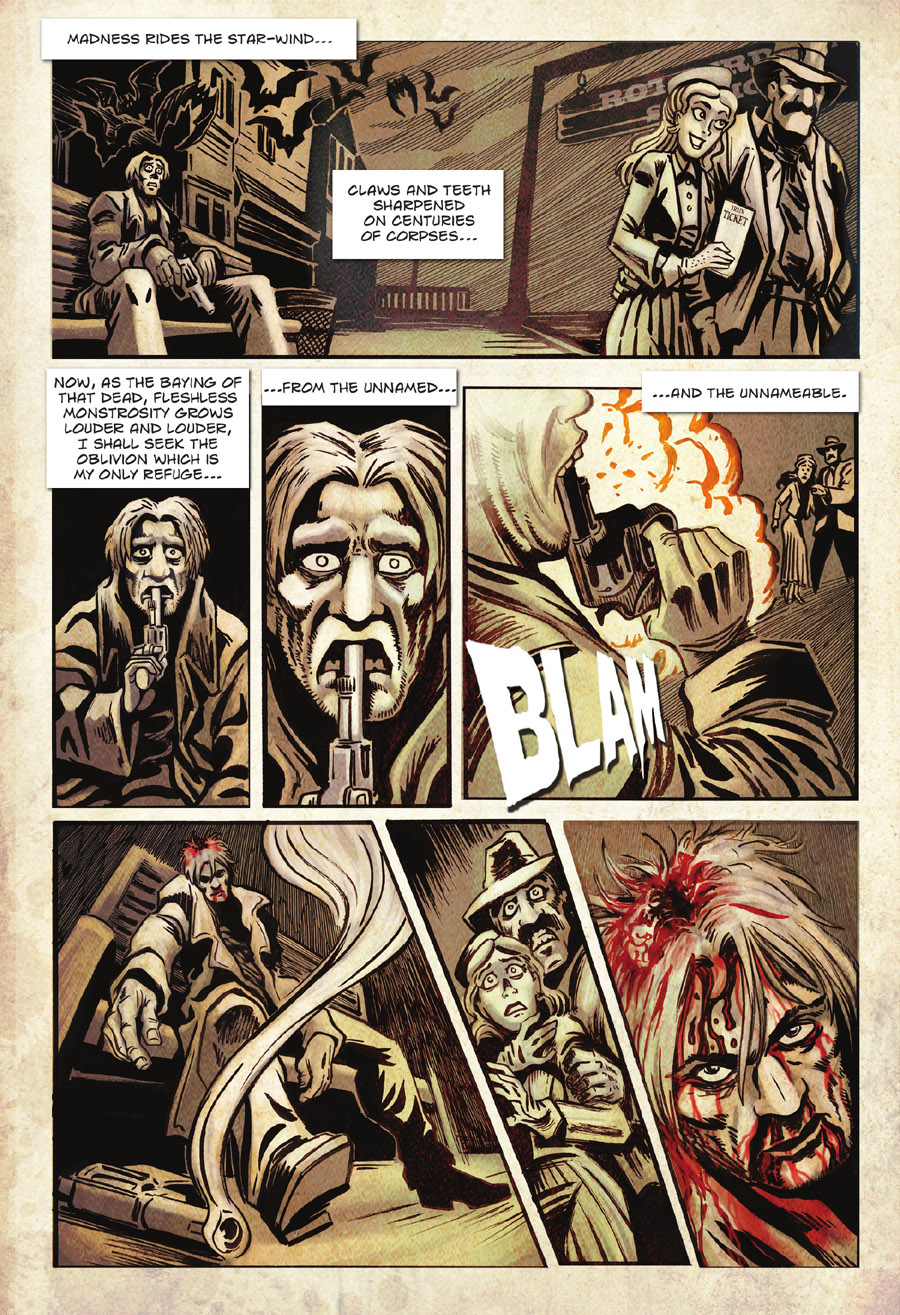 Read online The Lovecraft Anthology comic -  Issue # TPB 2 - 68