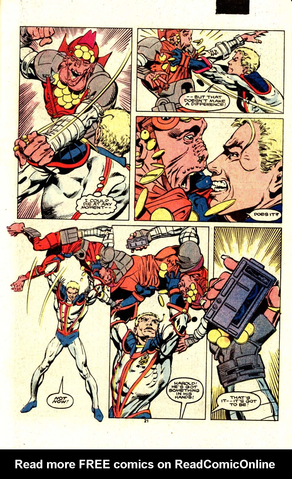 Read online Strikeforce: Morituri comic -  Issue #3 - 23