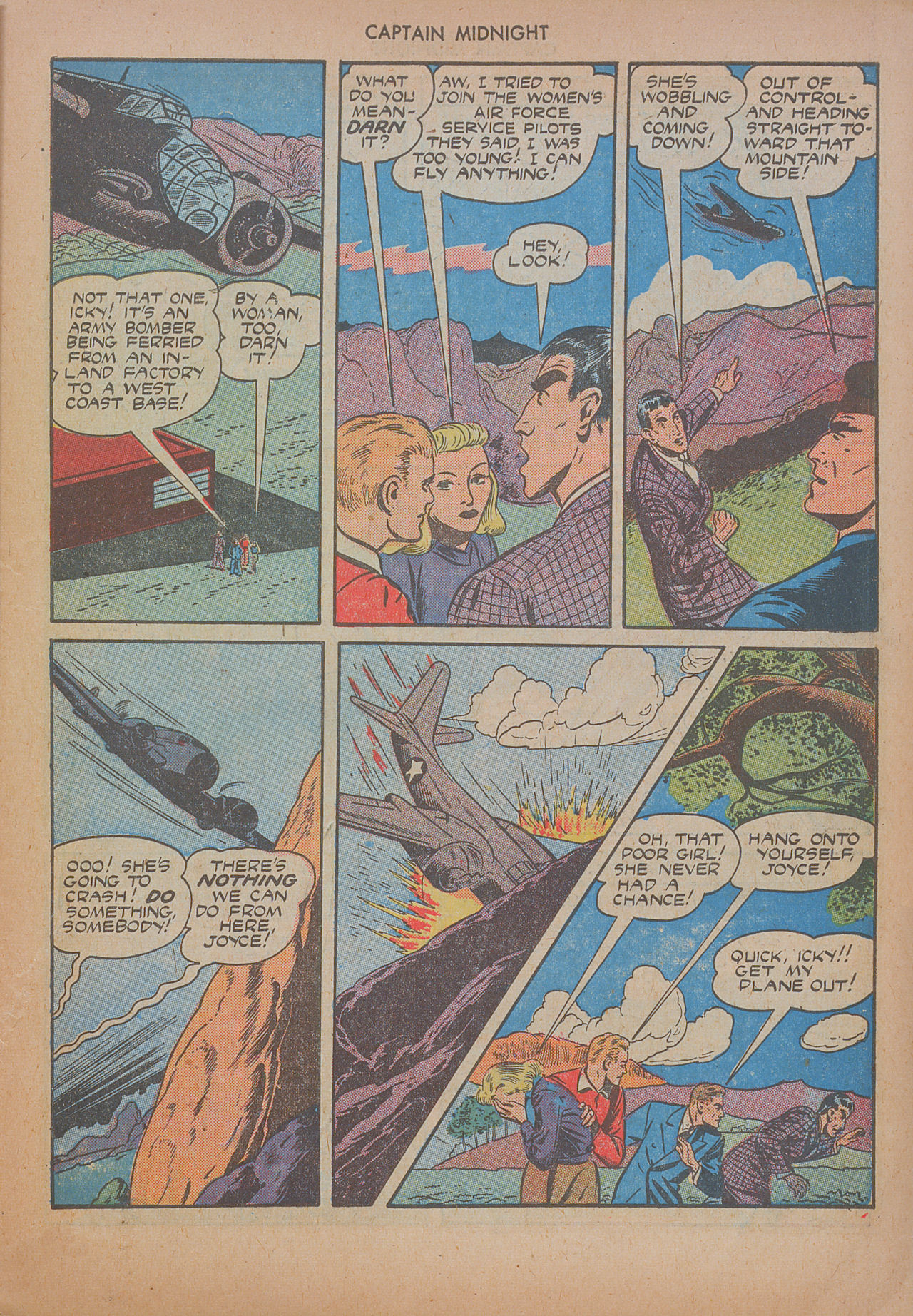 Read online Captain Midnight (1942) comic -  Issue #17 - 31