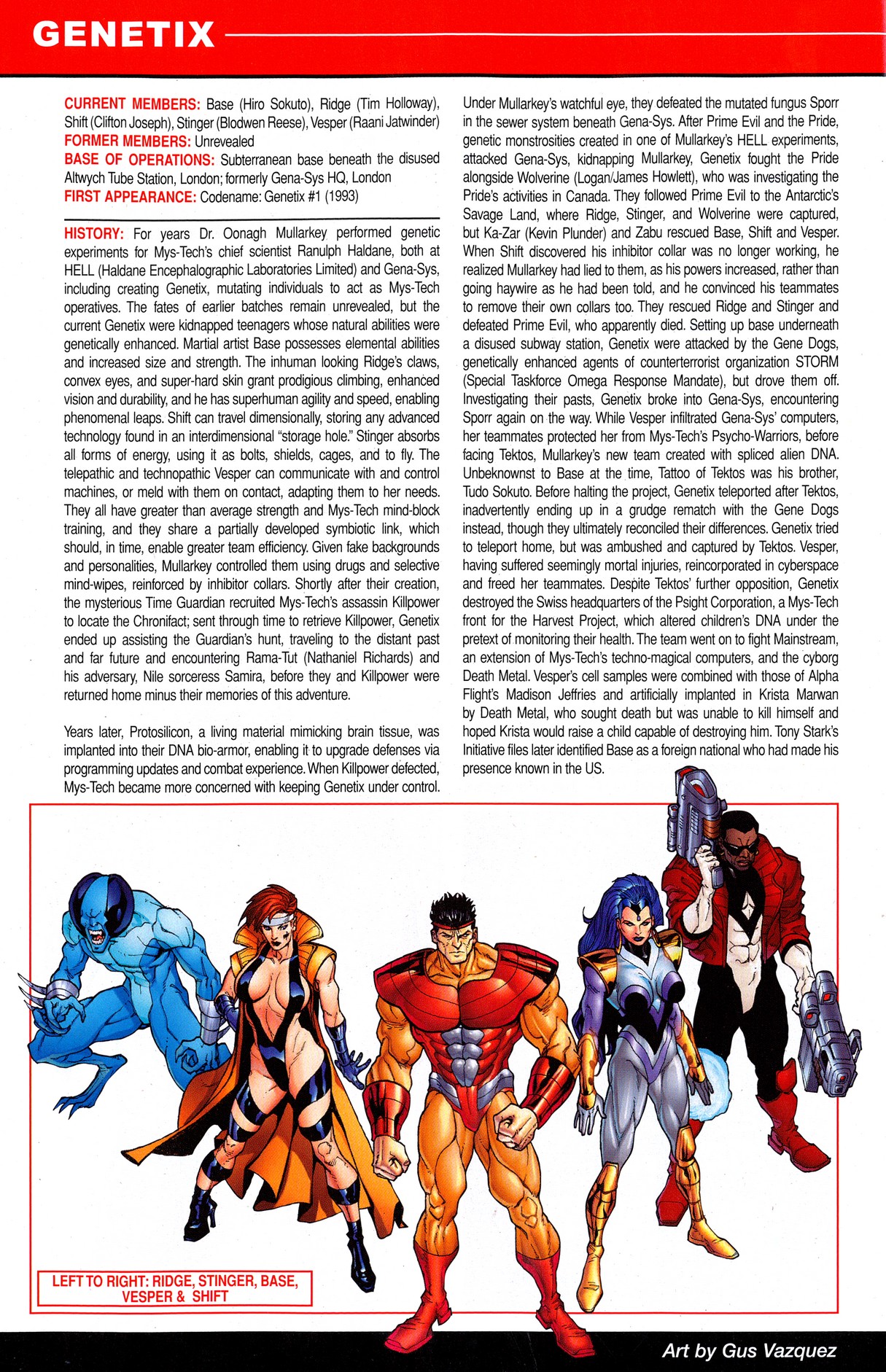Read online Official Handbook of the Marvel Universe A To Z Update comic -  Issue #2 - 22