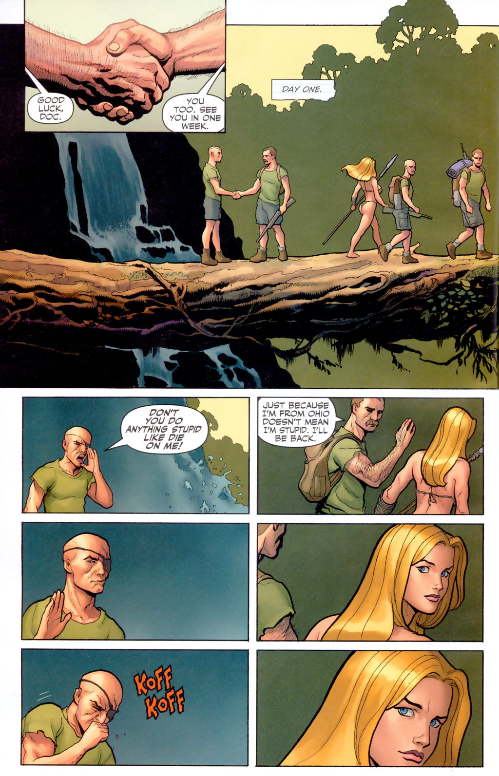 Read online Shanna, the She-Devil (2005) comic -  Issue #3 - 6