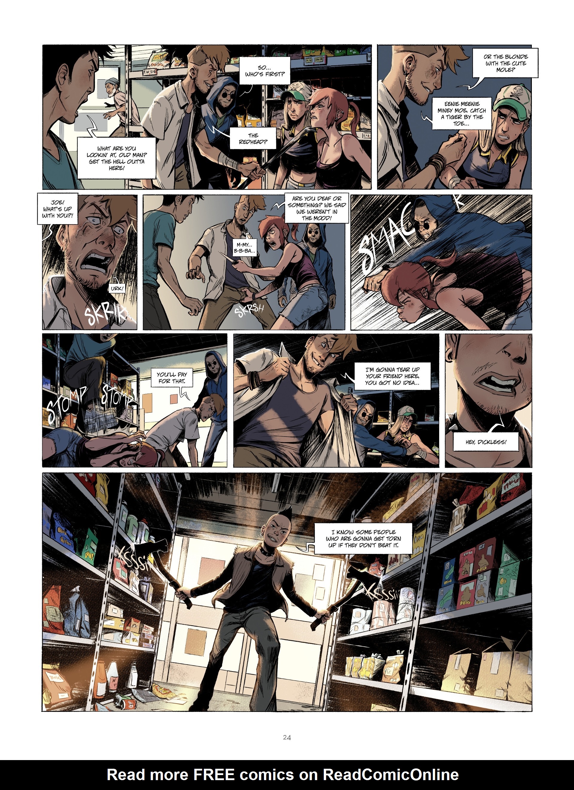 Read online Green Class comic -  Issue #1 - 24