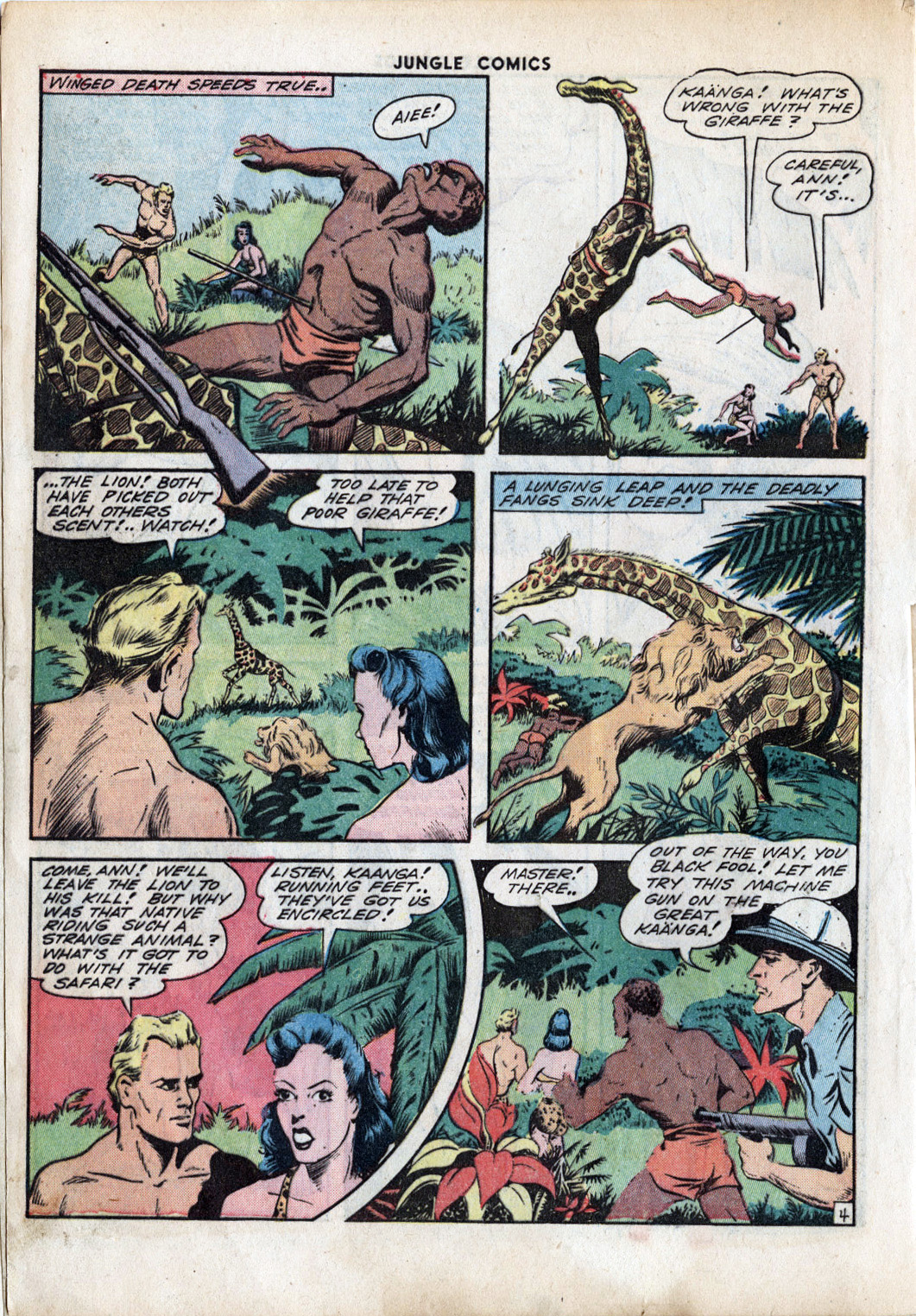 Read online Jungle Comics comic -  Issue #49 - 6