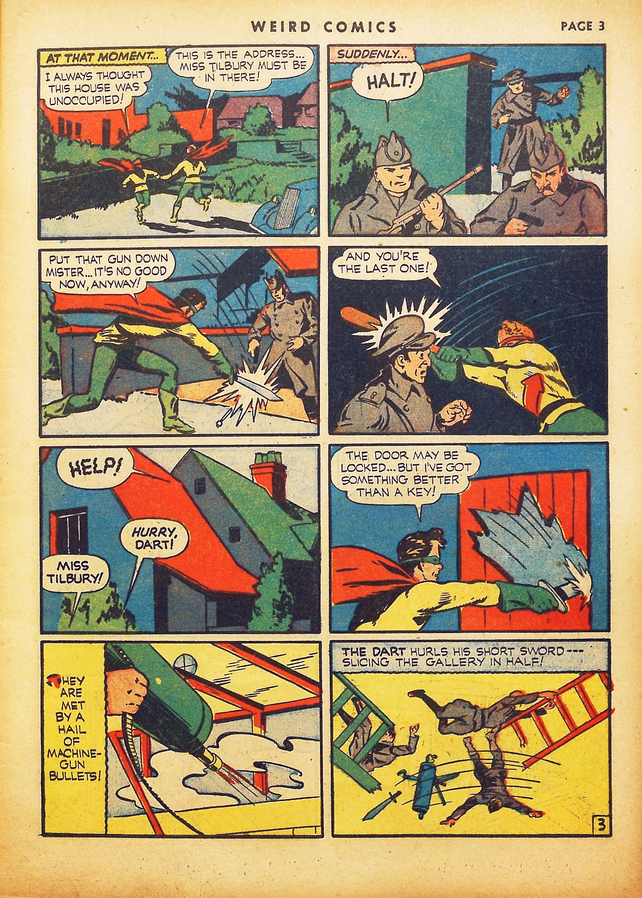 Read online Weird Comics comic -  Issue #12 - 5