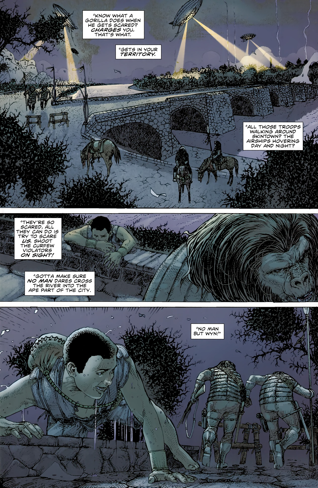Read online Planet of the Apes (2011) comic -  Issue #5 - 5