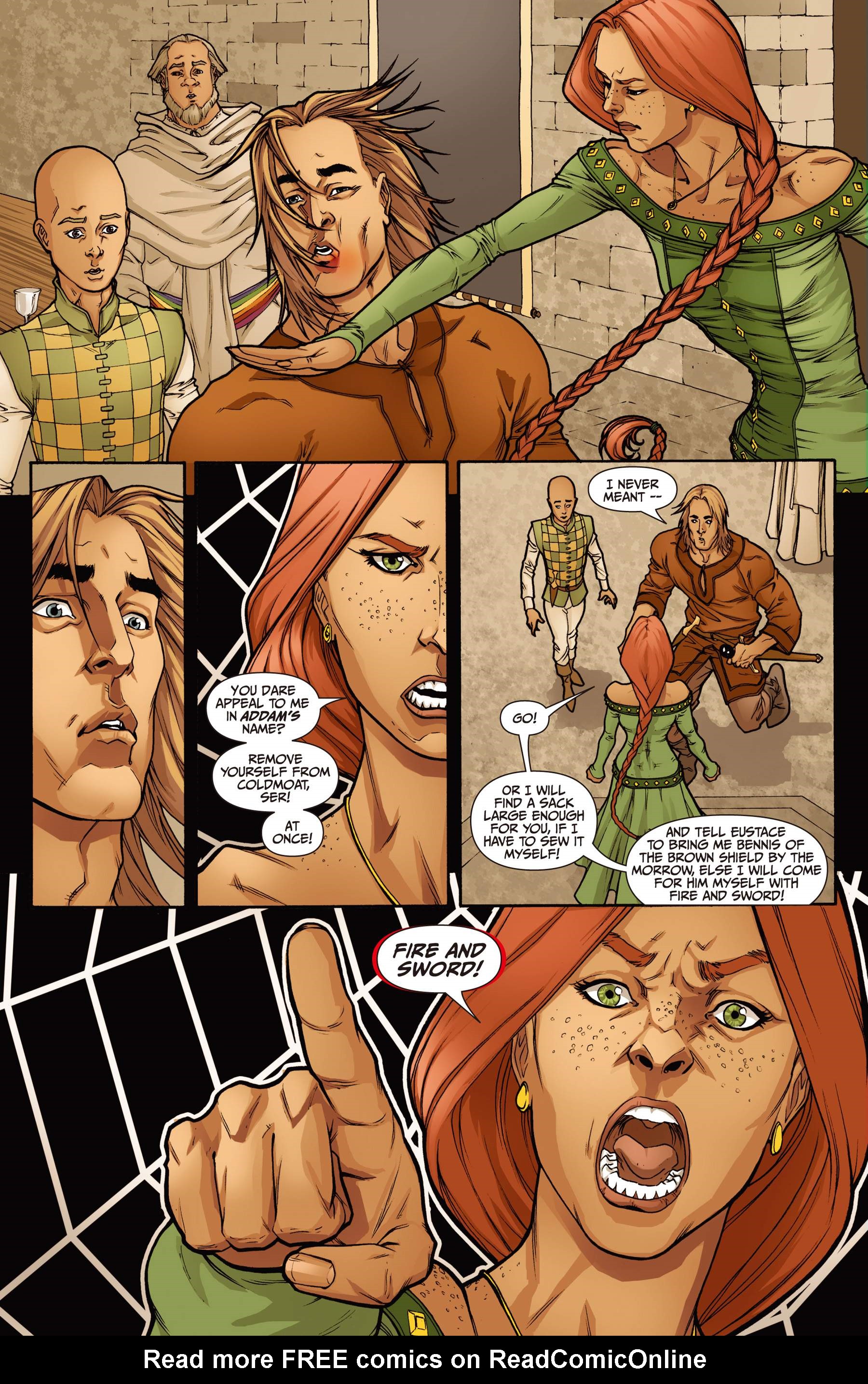 Read online The Sworn Sword: The Graphic Novel comic -  Issue # Full - 92