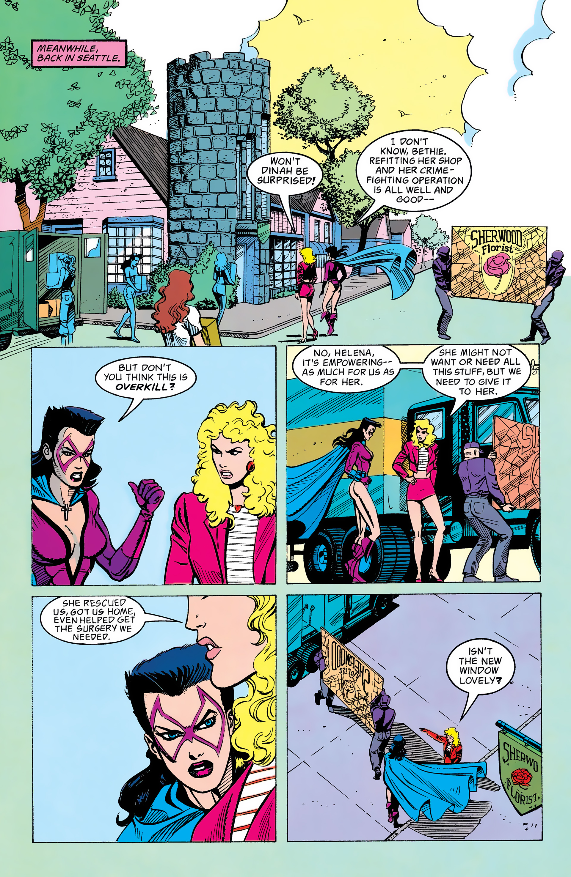 Read online Black Canary (1993) comic -  Issue #12 - 13