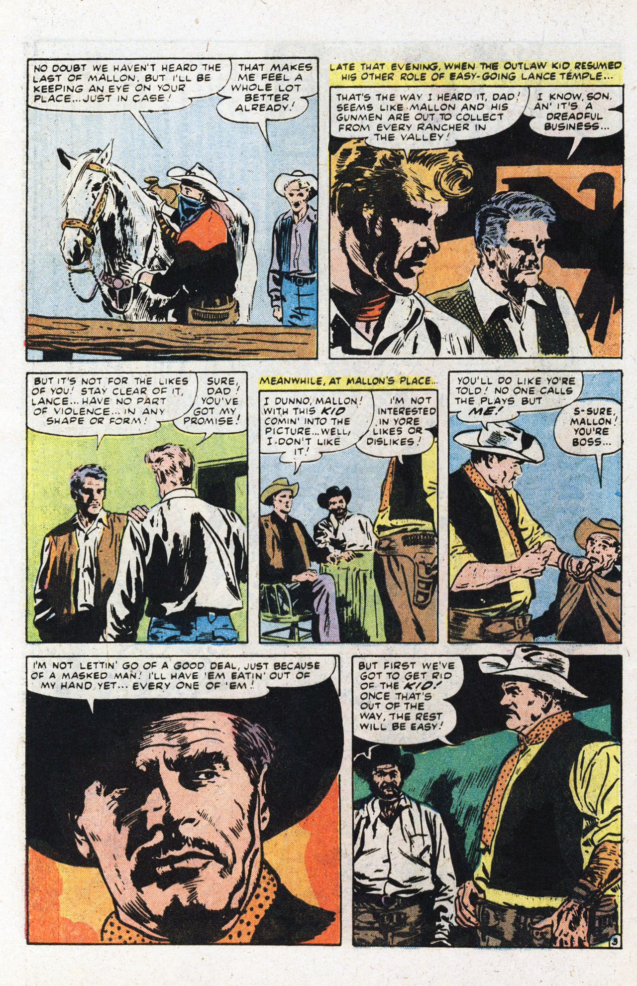 Read online The Outlaw Kid (1970) comic -  Issue #22 - 32