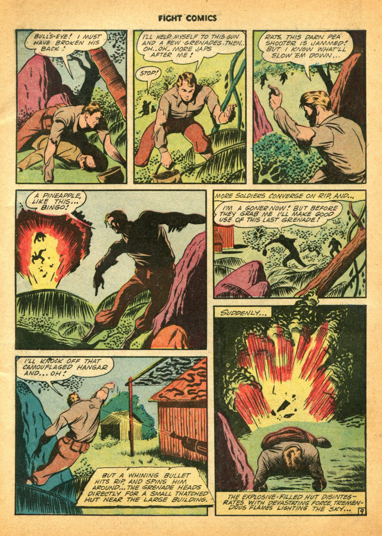 Read online Fight Comics comic -  Issue #28 - 11