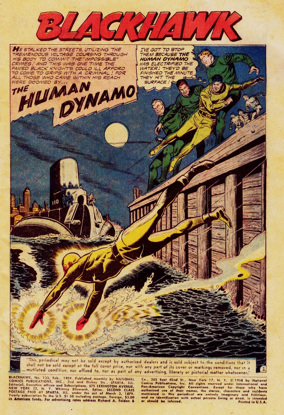 Read online Blackhawk (1957) comic -  Issue #133 - 3