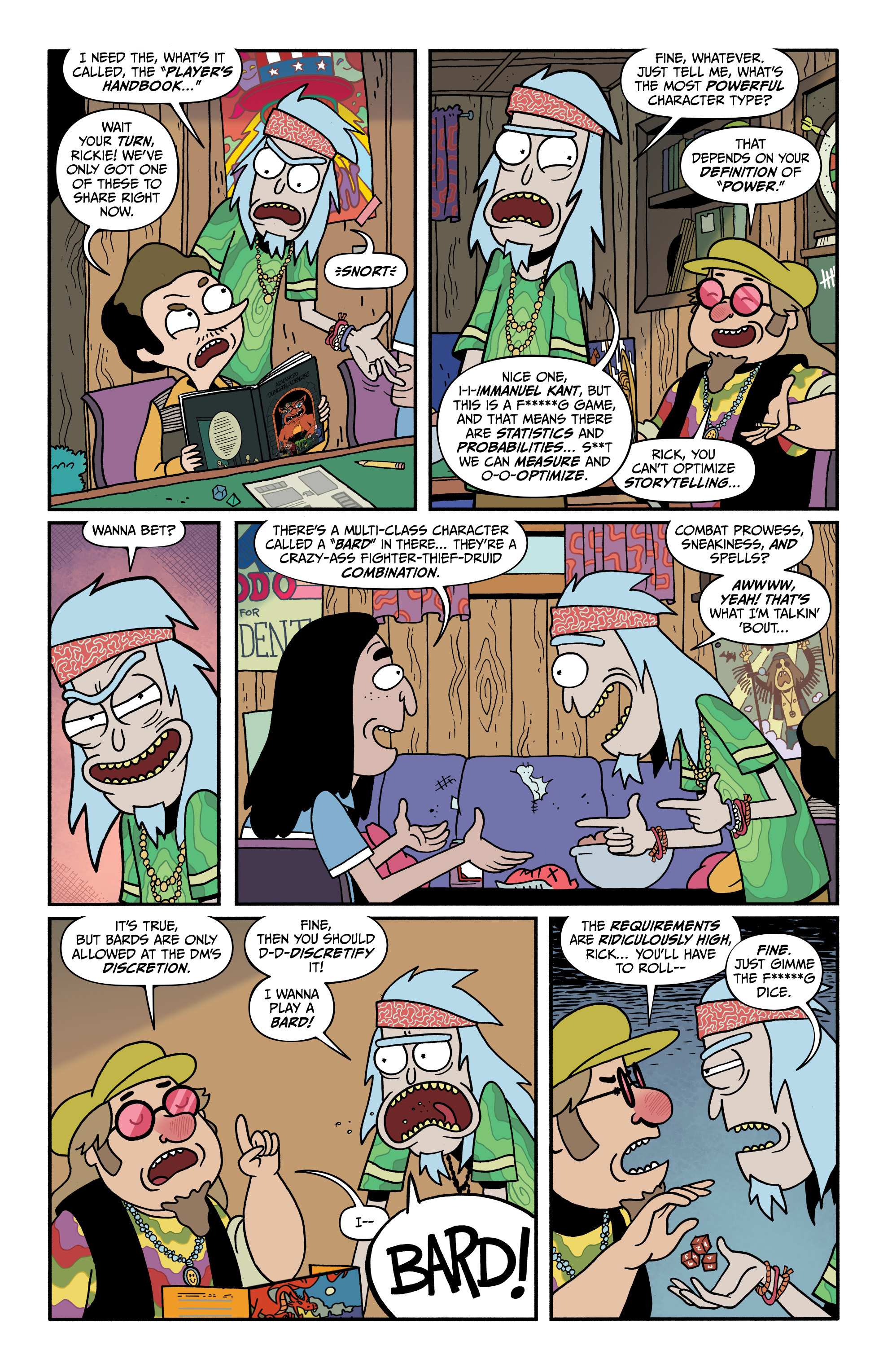 Read online Rick and Morty vs. Dungeons & Dragons II: Painscape comic -  Issue #2 - 4