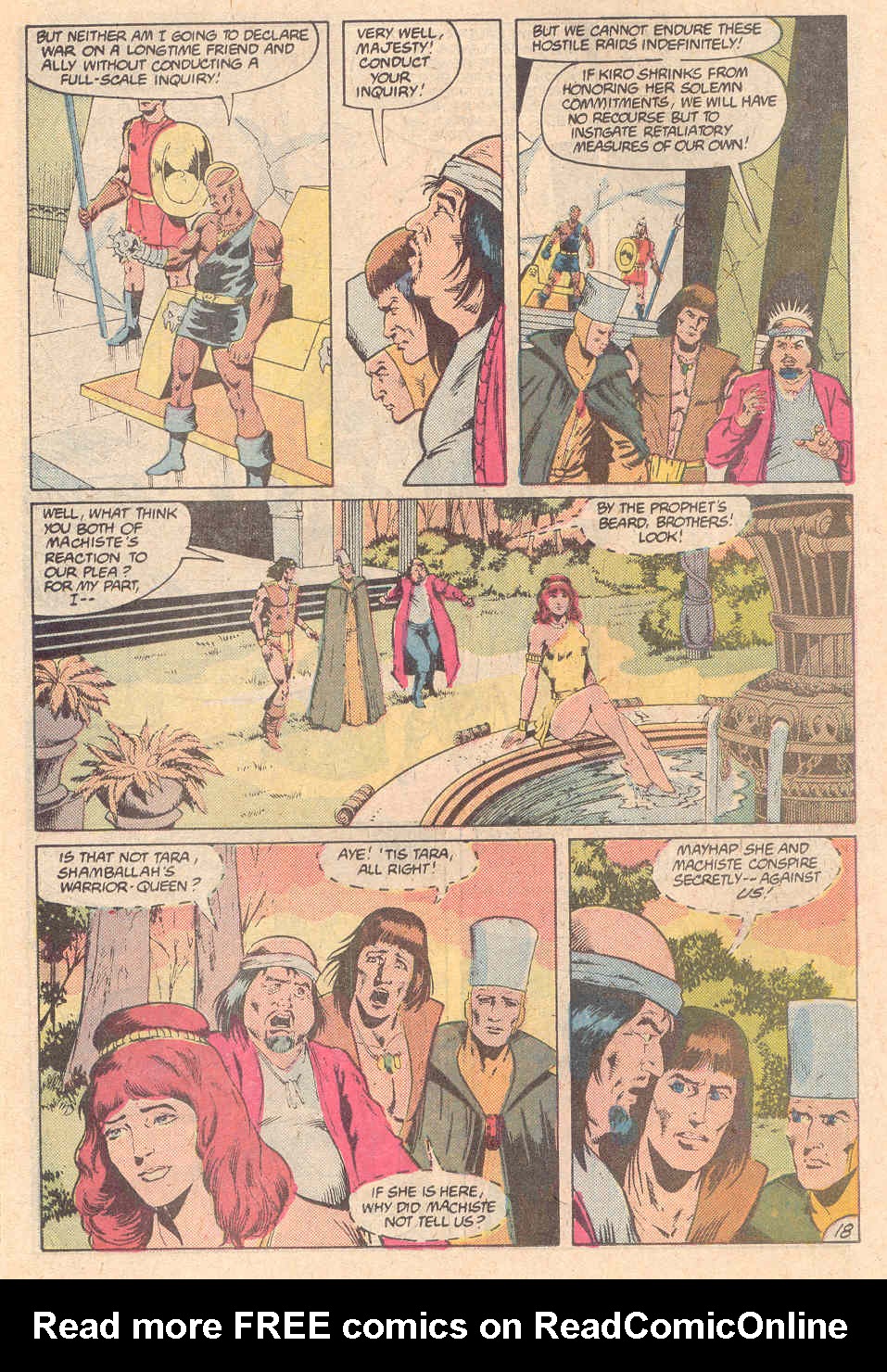 Read online Warlord (1976) comic -  Issue #120 - 18