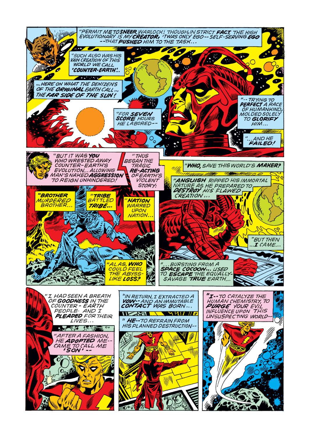 Read online Warlock (1972) comic -  Issue #2 - 8