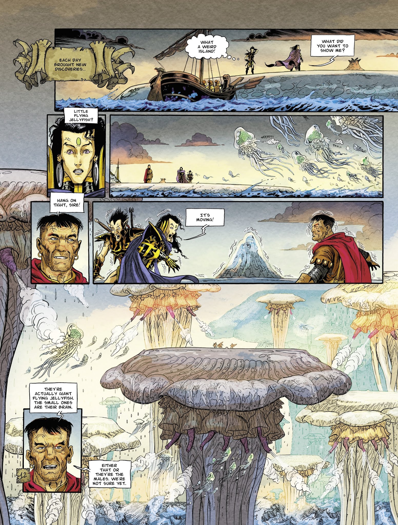 Read online The Black Moon Chronicles comic -  Issue #15 - 16