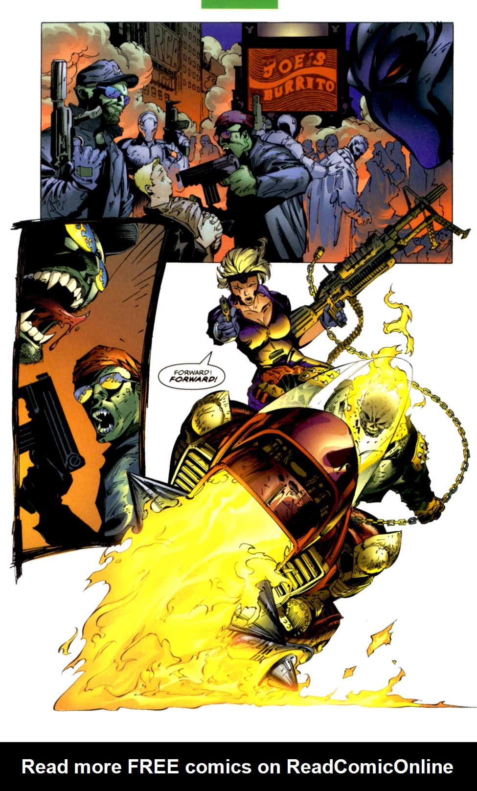 Read online Ghost Rider/Ballistic comic -  Issue # Full - 15