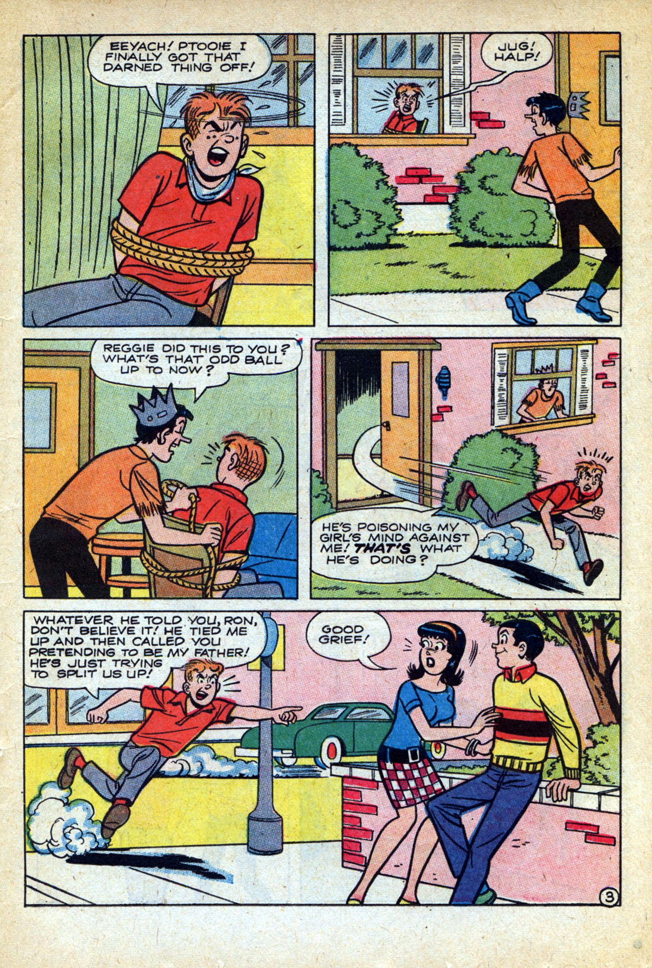Read online Reggie and Me (1966) comic -  Issue #25 - 15