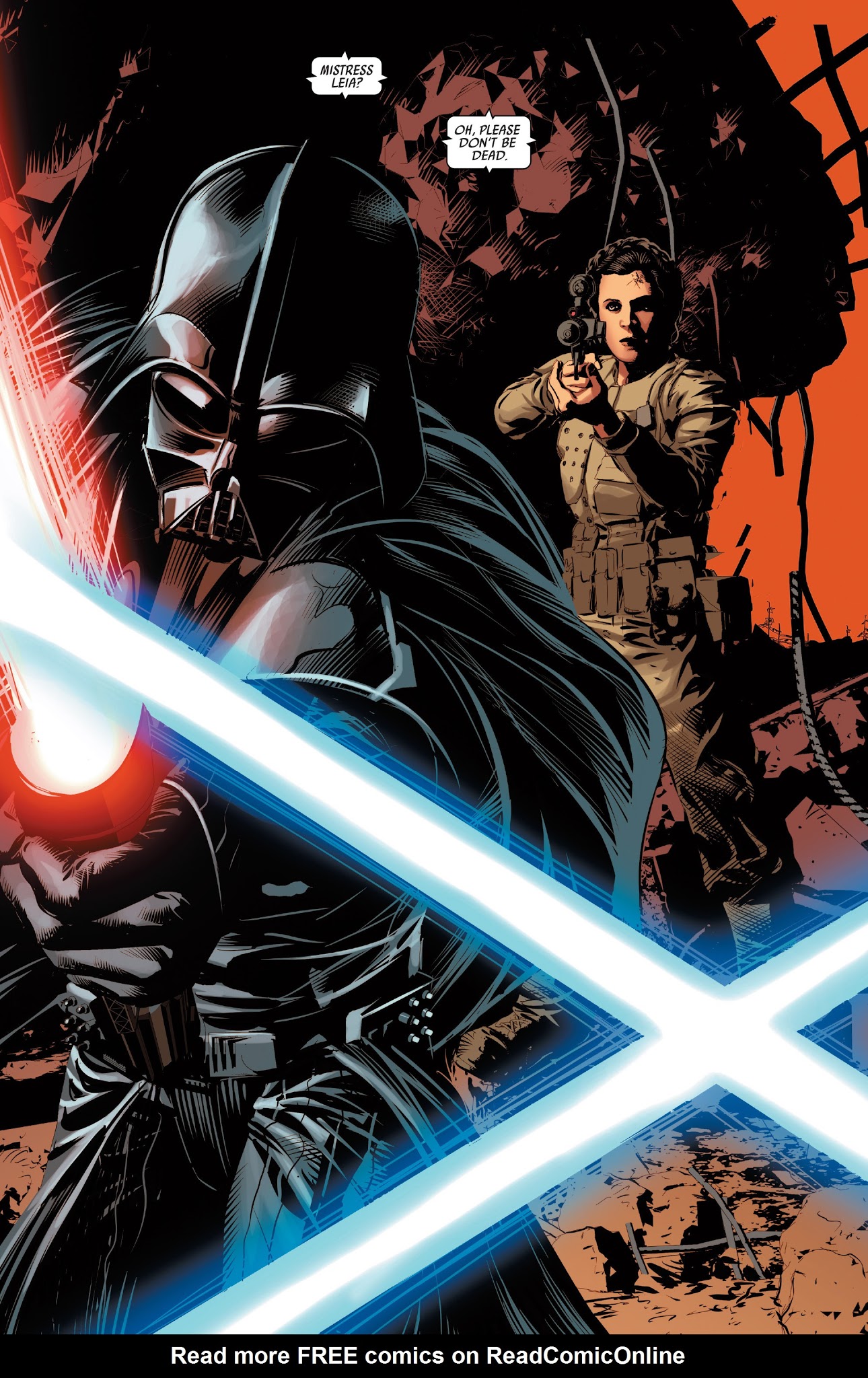 Read online Star Wars: Vader Down comic -  Issue # TPB - 124