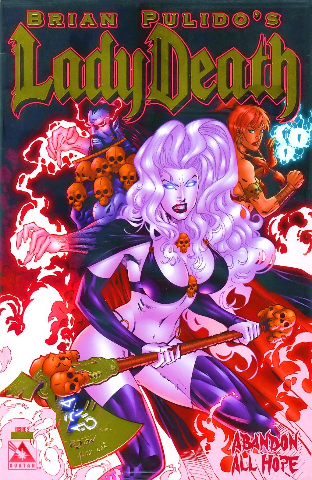 Read online Brian Pulido's Lady Death: Abandon All Hope comic -  Issue #2 - 2