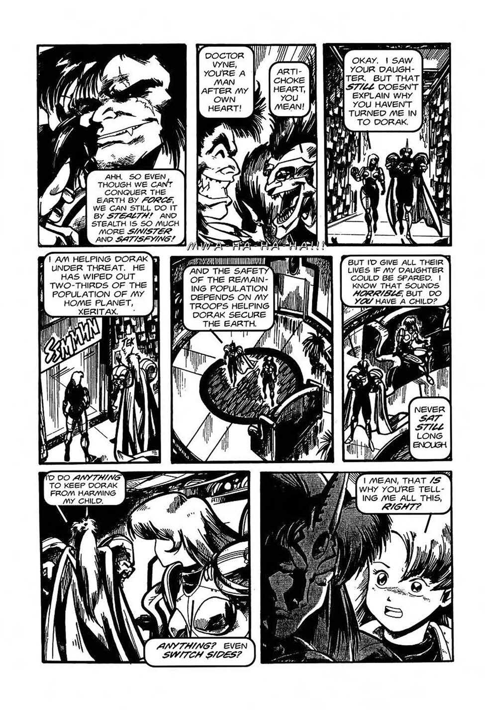 Read online Ninja High School (1986) comic -  Issue #48 - 22