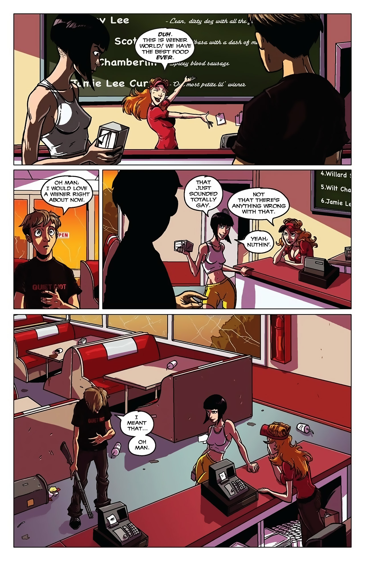 Read online Alpha Girl comic -  Issue #4 - 5