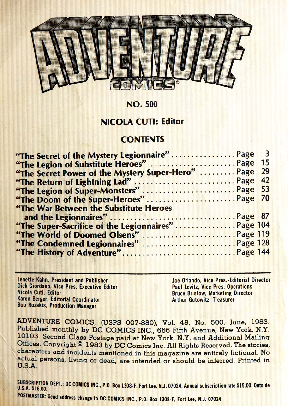 Read online Adventure Comics (1938) comic -  Issue #500 - 2