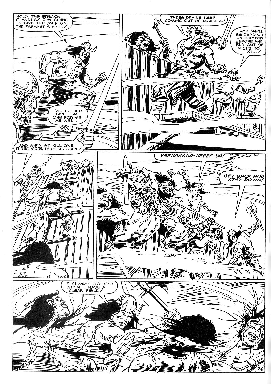 Read online The Savage Sword Of Conan comic -  Issue #143 - 32