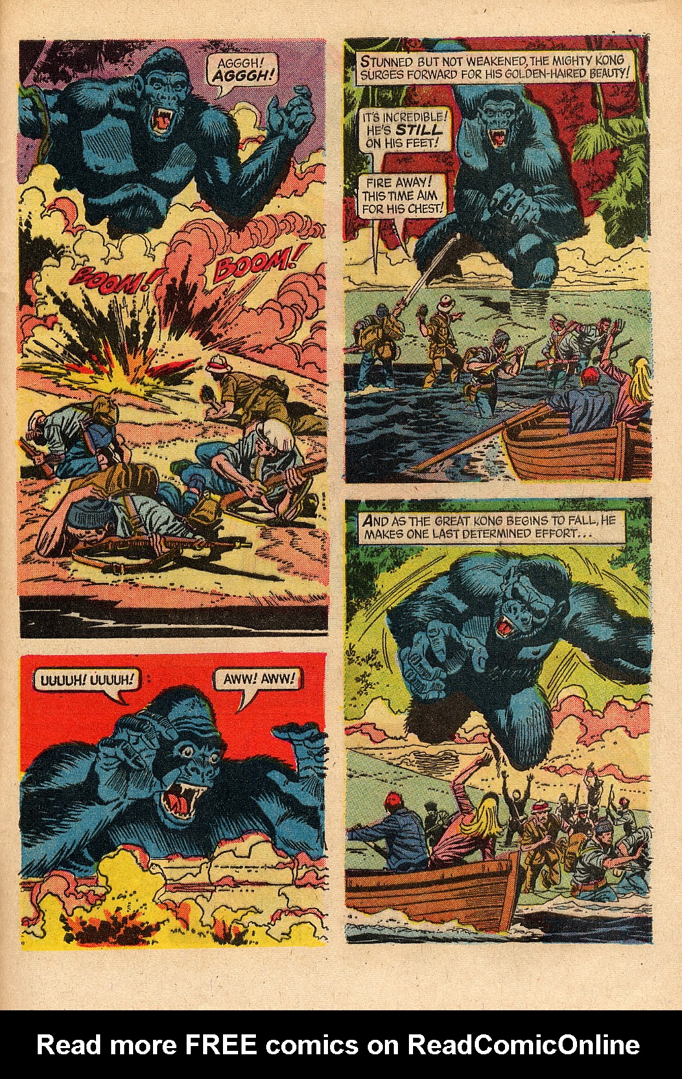 Read online King Kong (1968) comic -  Issue # Full - 49