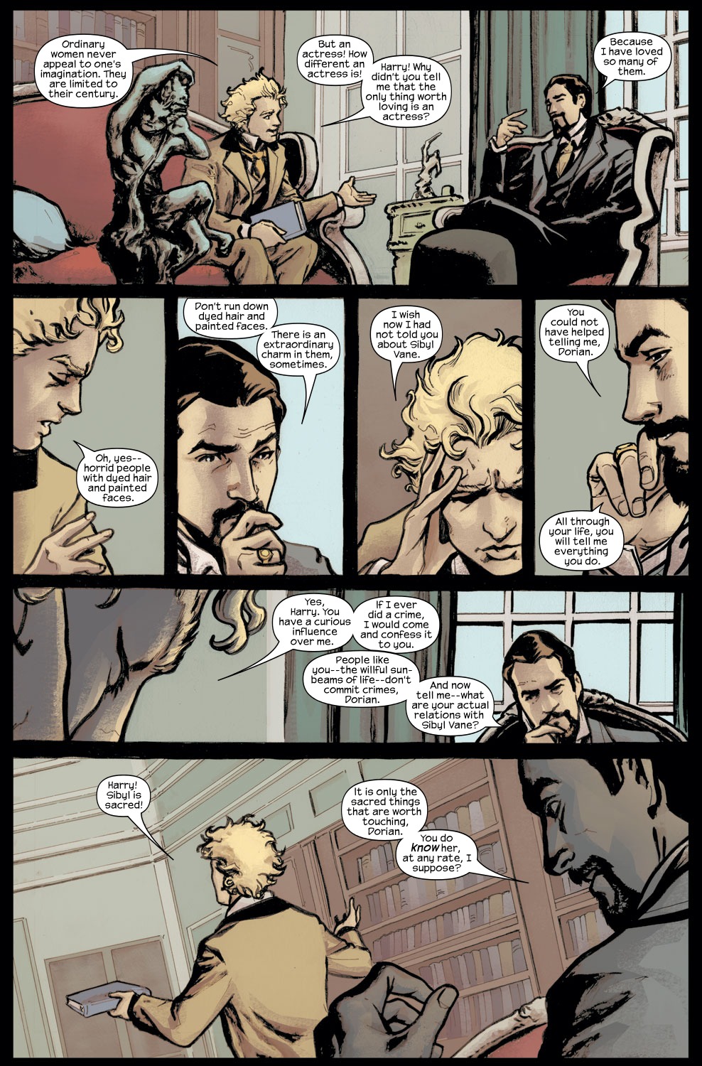 Read online Marvel Illustrated: The Picture of Dorian Gray comic -  Issue #1 - 20