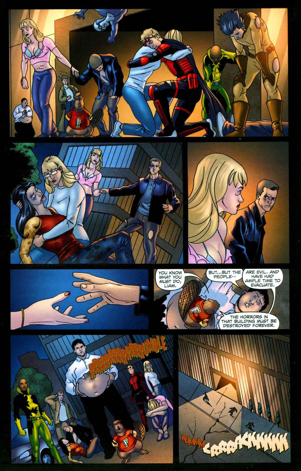 Read online Freshmen II: Fundamentals of Fear comic -  Issue #5 - 17