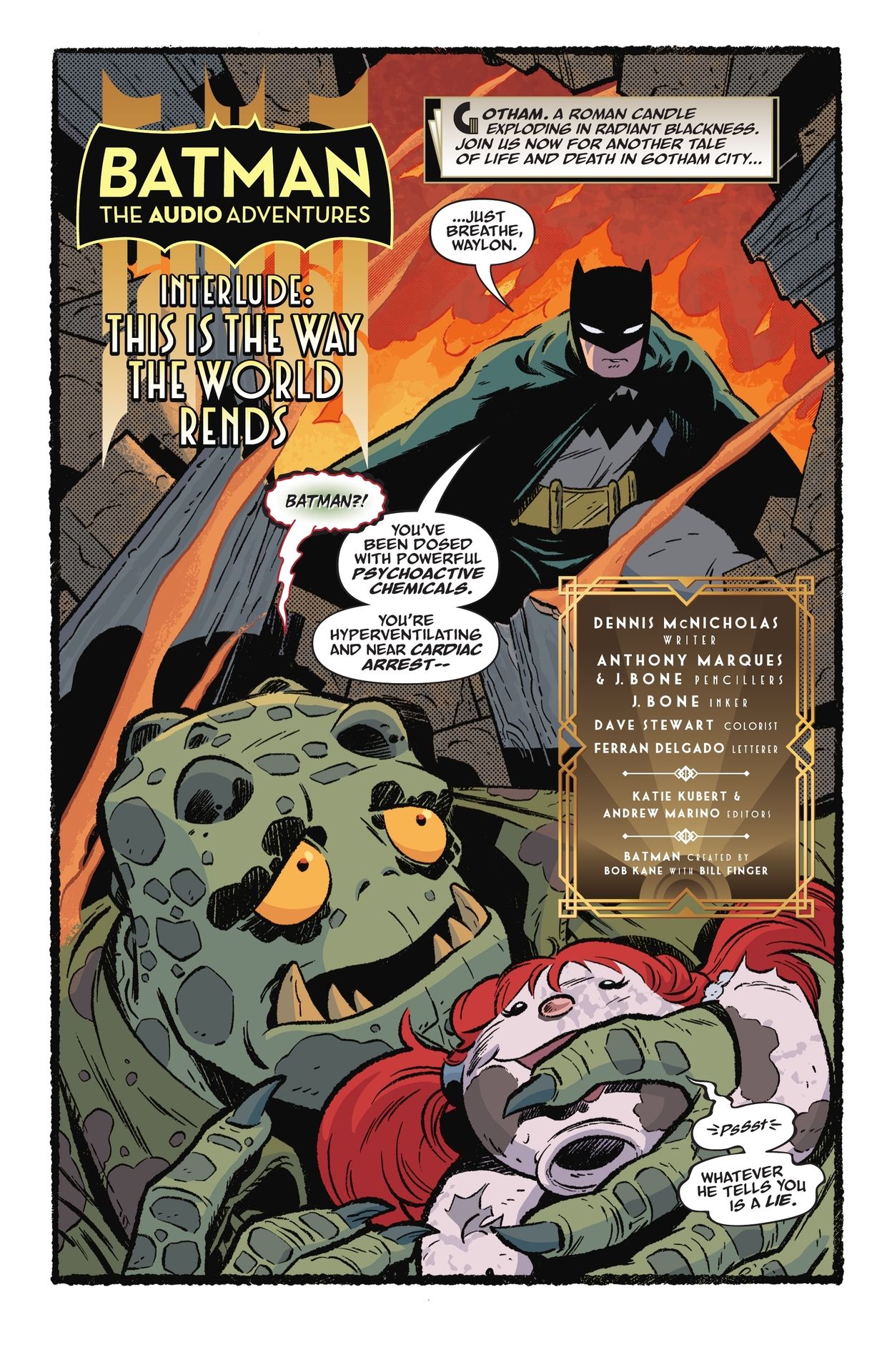 Read online Batman: The Audio Adventures comic -  Issue #4 - 7