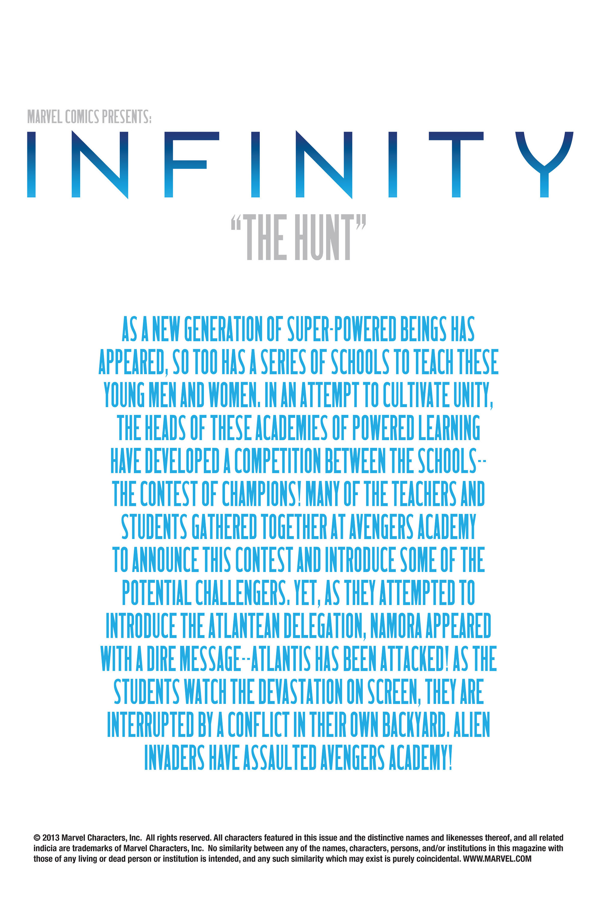 Read online Infinity: The Hunt comic -  Issue #2 - 2