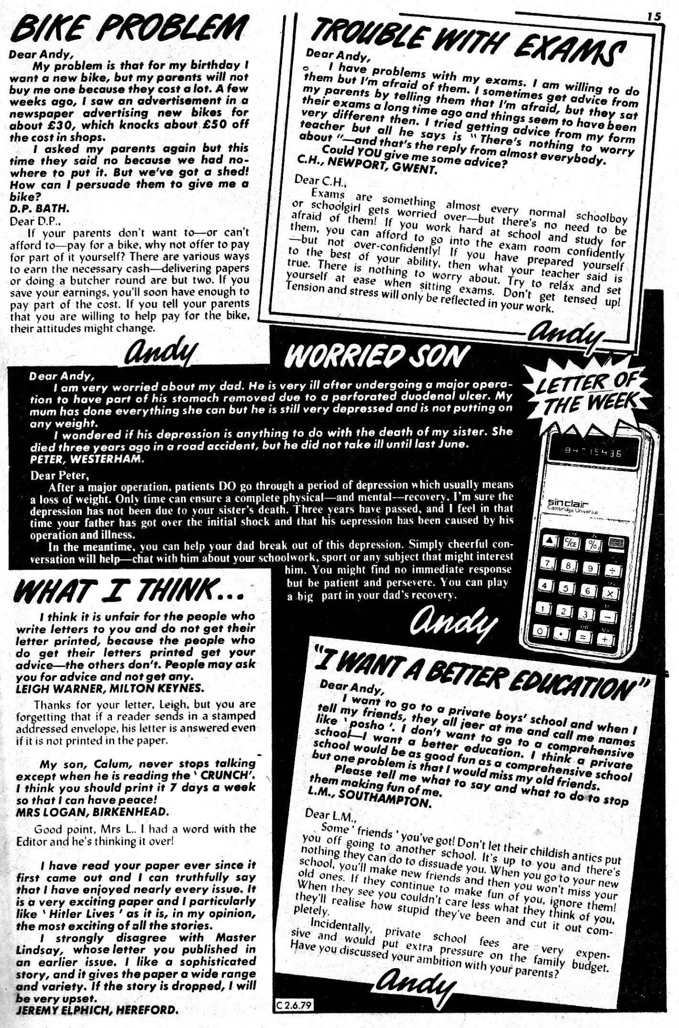 Read online The Crunch comic -  Issue #20 - 15