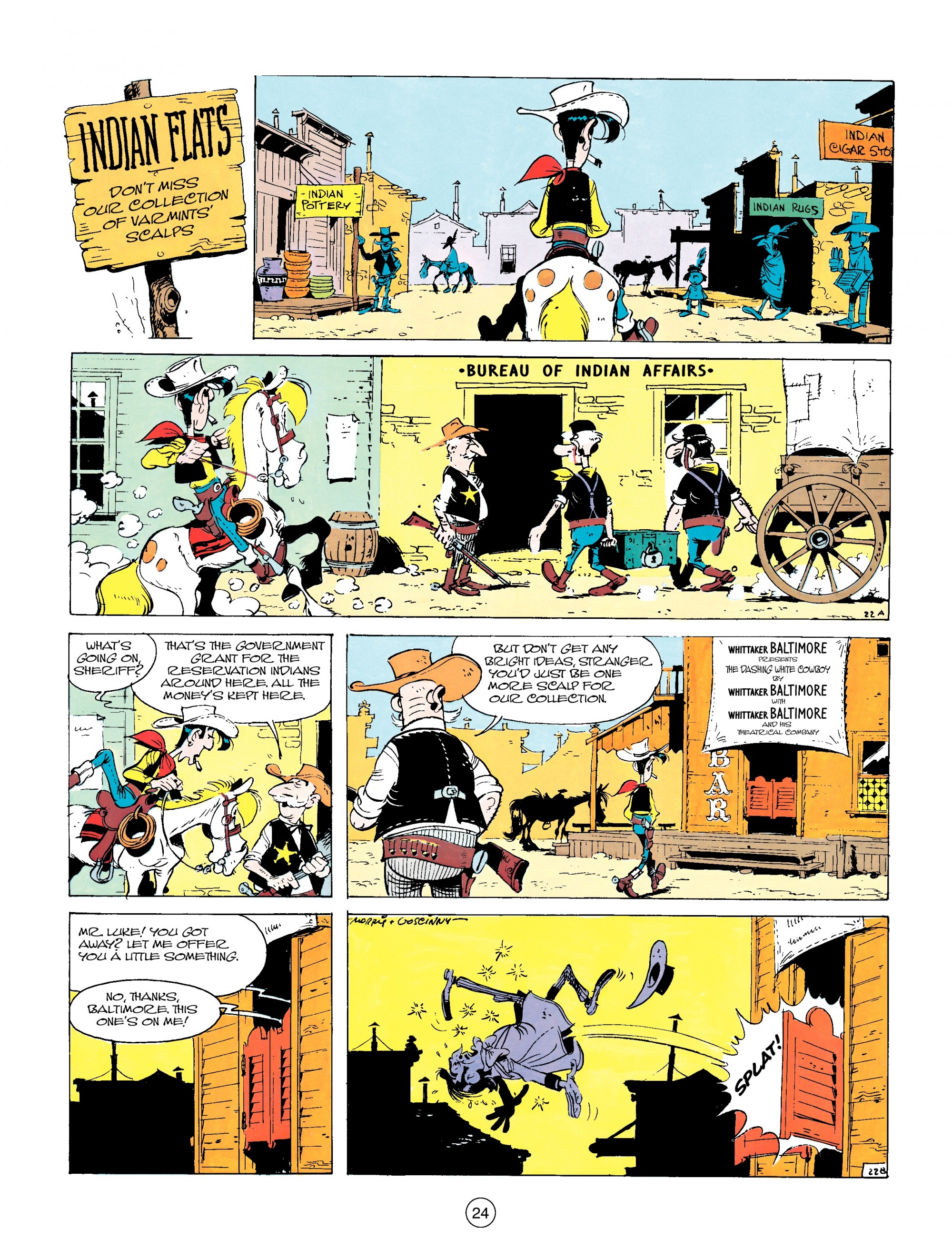 Read online A Lucky Luke Adventure comic -  Issue #14 - 24