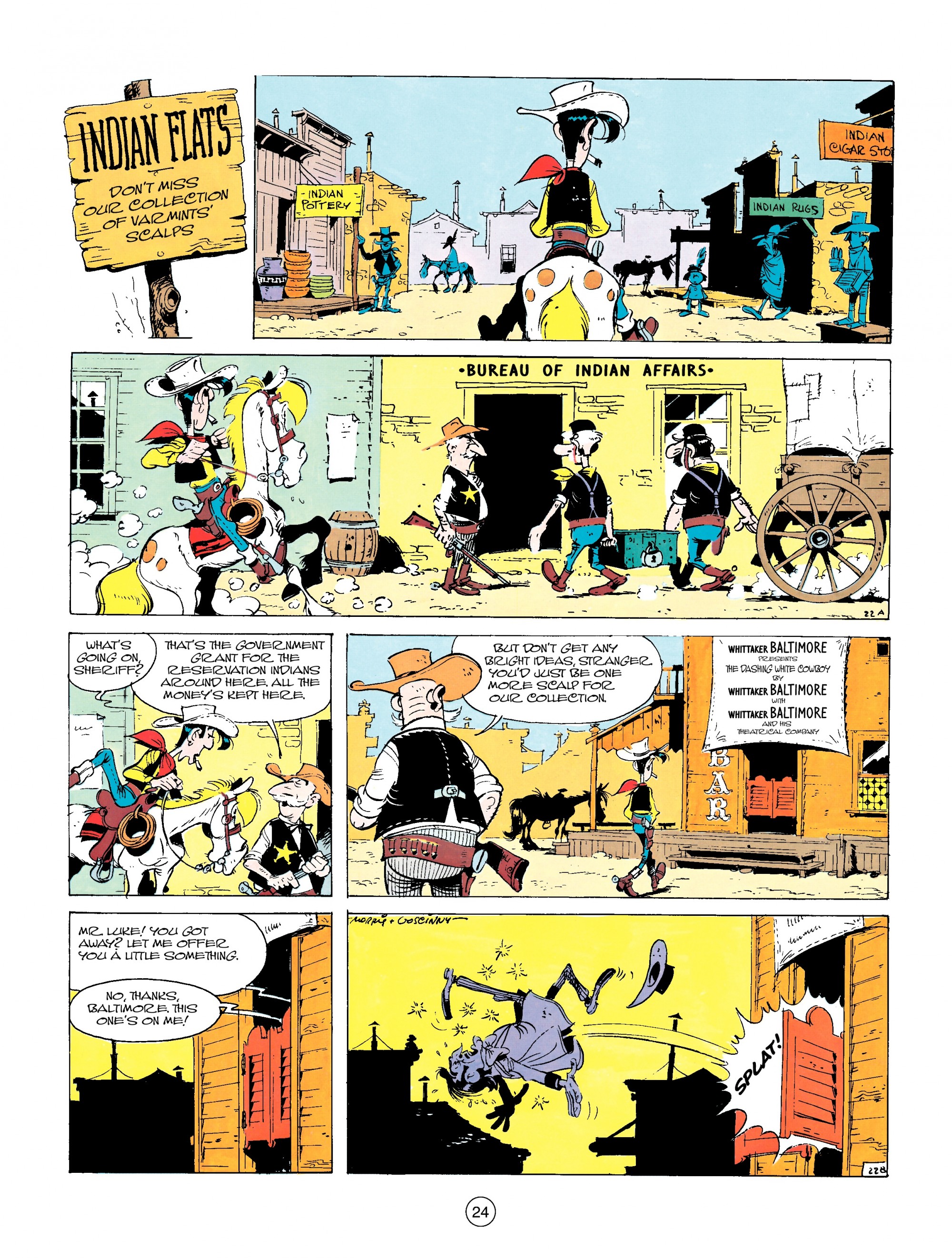 Read online A Lucky Luke Adventure comic -  Issue #14 - 24