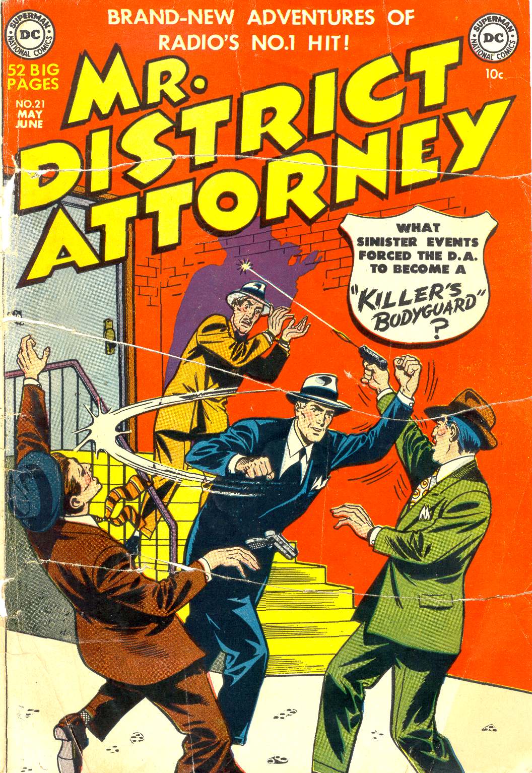 Read online Mr. District Attorney comic -  Issue #21 - 1
