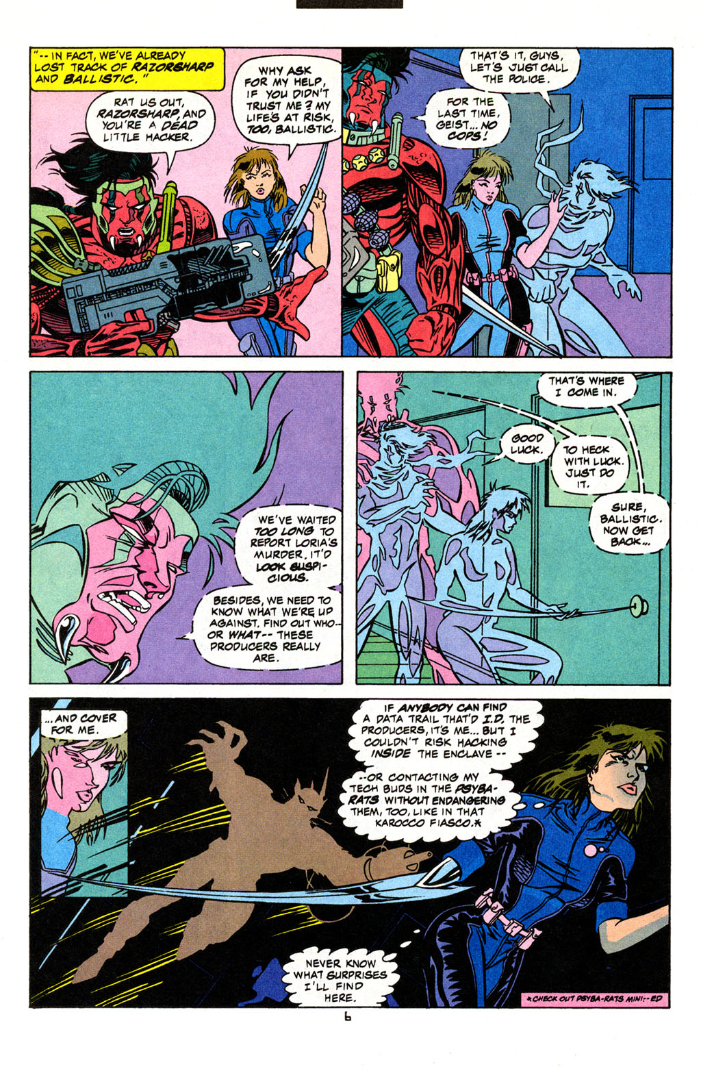 Read online Blood Pack comic -  Issue #3 - 6