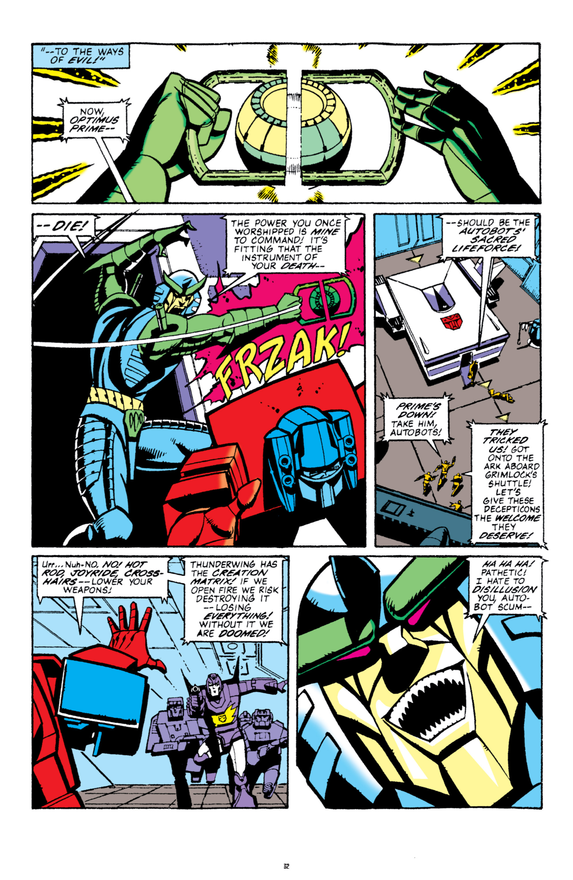 Read online The Transformers Classics comic -  Issue # TPB 6 - 33