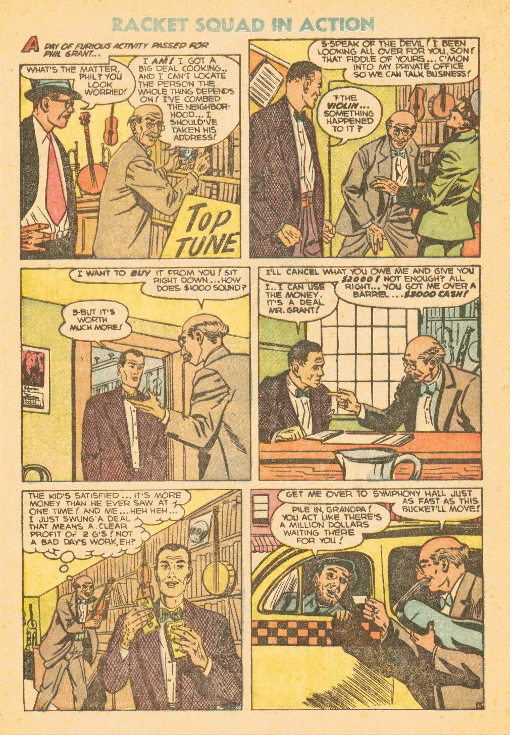 Read online Racket Squad in Action comic -  Issue #10 - 32