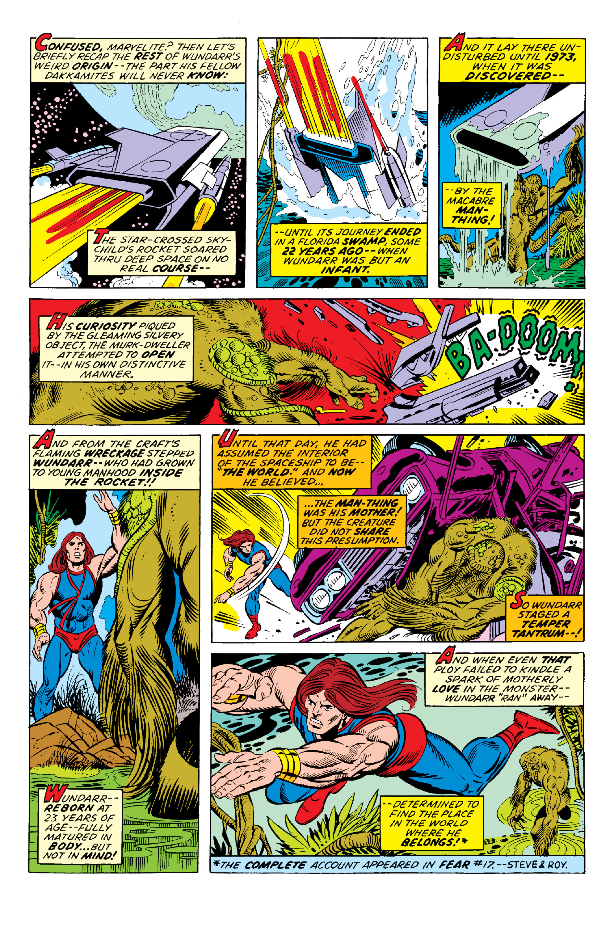 Read online Marvel Two-In-One Epic Collection: Cry Monster comic -  Issue # TPB (Part 1) - 71